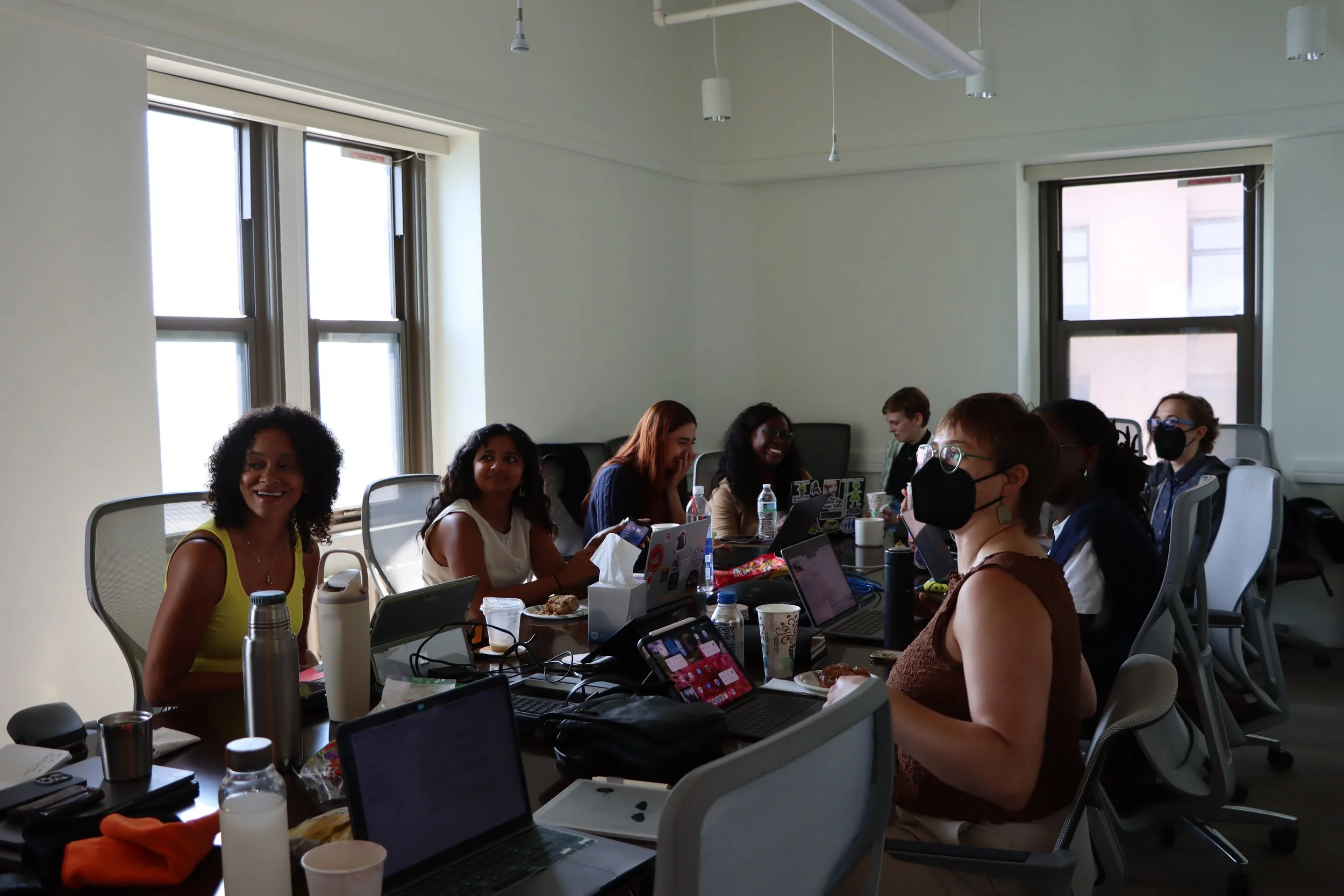 Group of DISCO Affiliates sitting at conference table