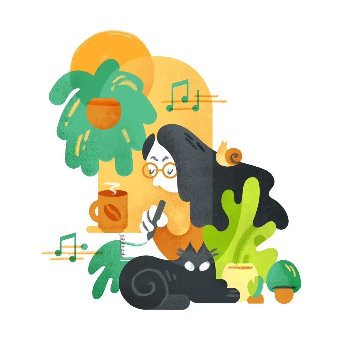 Working from home series
