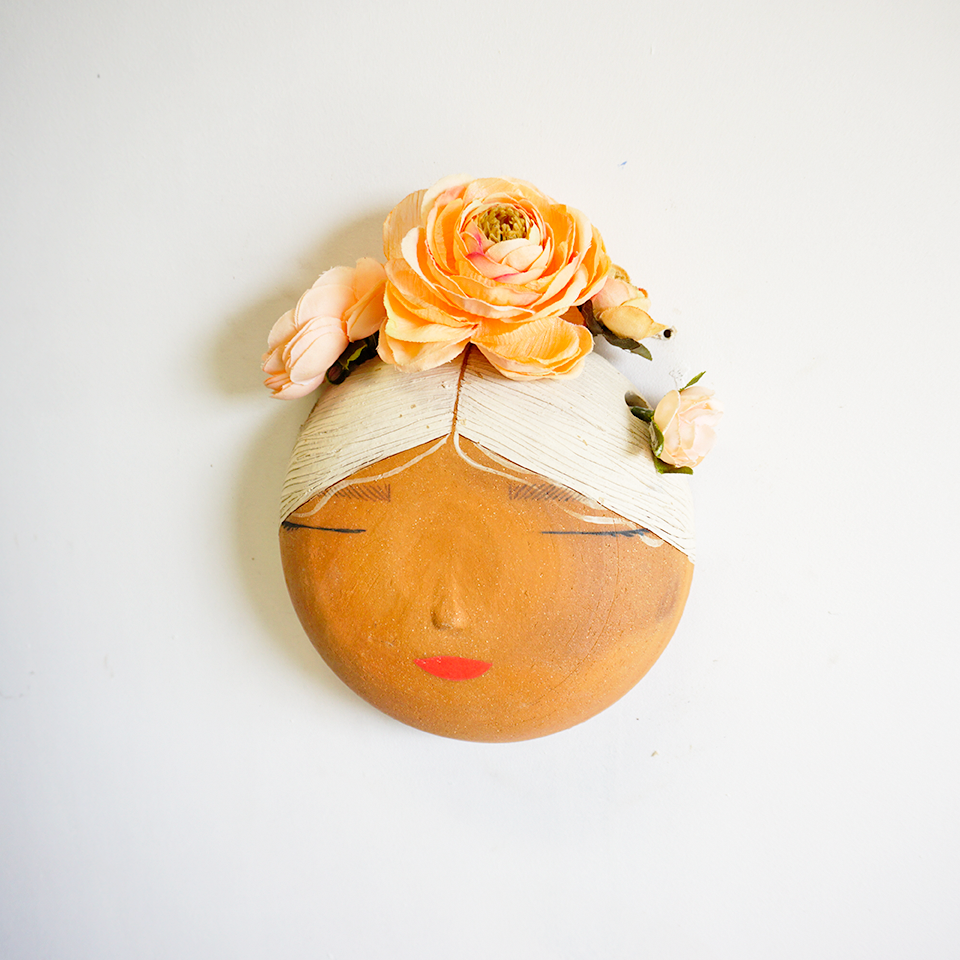 Wall Flower Crown — Julia Ballenger • Ceramic Artist