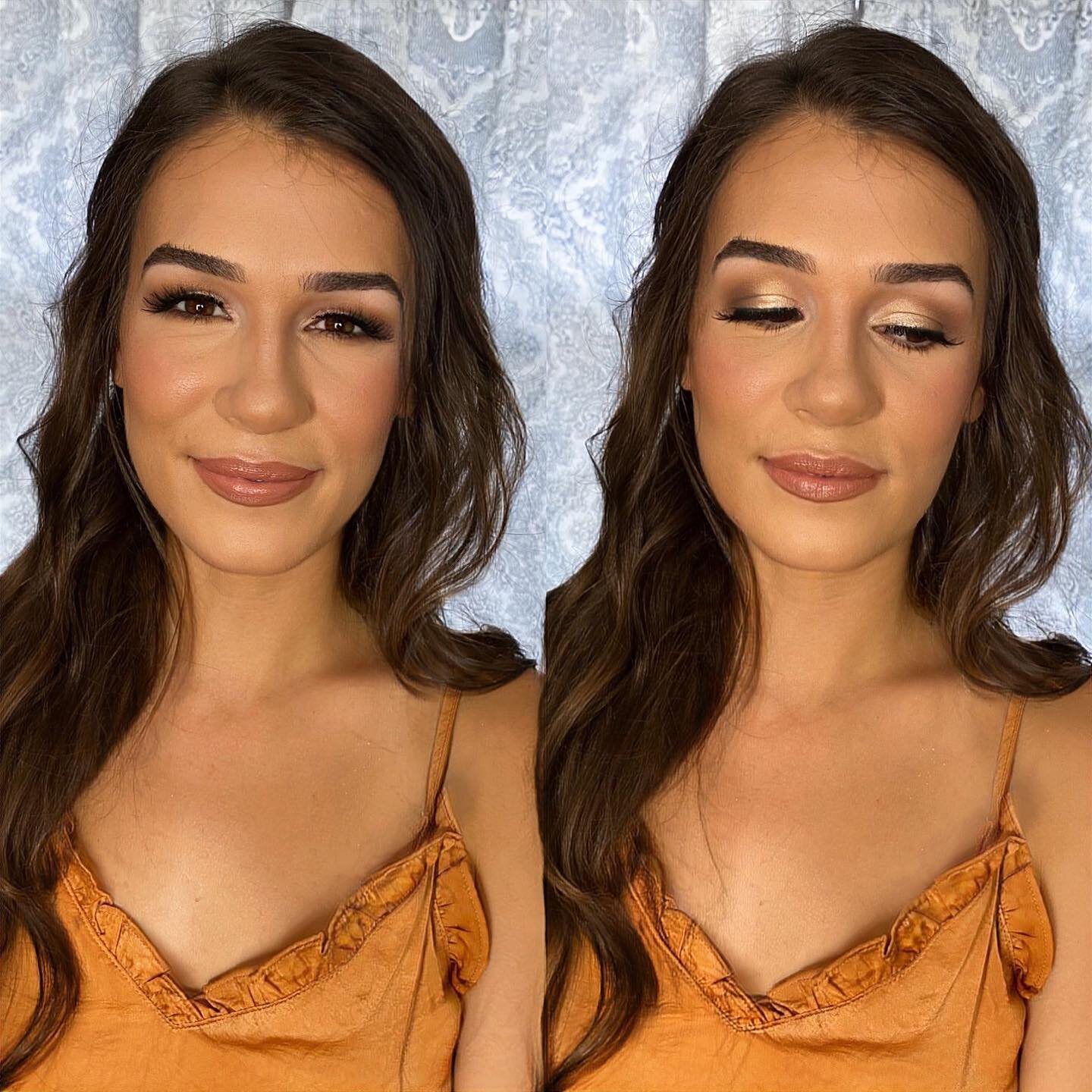 Got to glam an old lash client from 2016 for her engagement photos as her bridal trial &amp; OH MY GOSH!!!
Is Courtney not absolutely stunning?! &amp; a dead ringer for @leamichele &amp; @juliaroberts baby if you ask me 🥰❤️

💄: @bhilsbeauty 
💇🏻&z