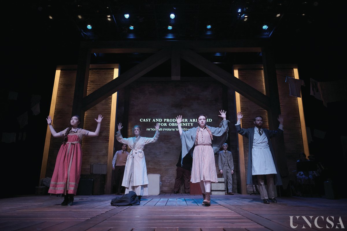 INDECENT
Written by Paula Vogel. Directed by Acadia Barrengos.
Tess as "Vera" and ensemble.