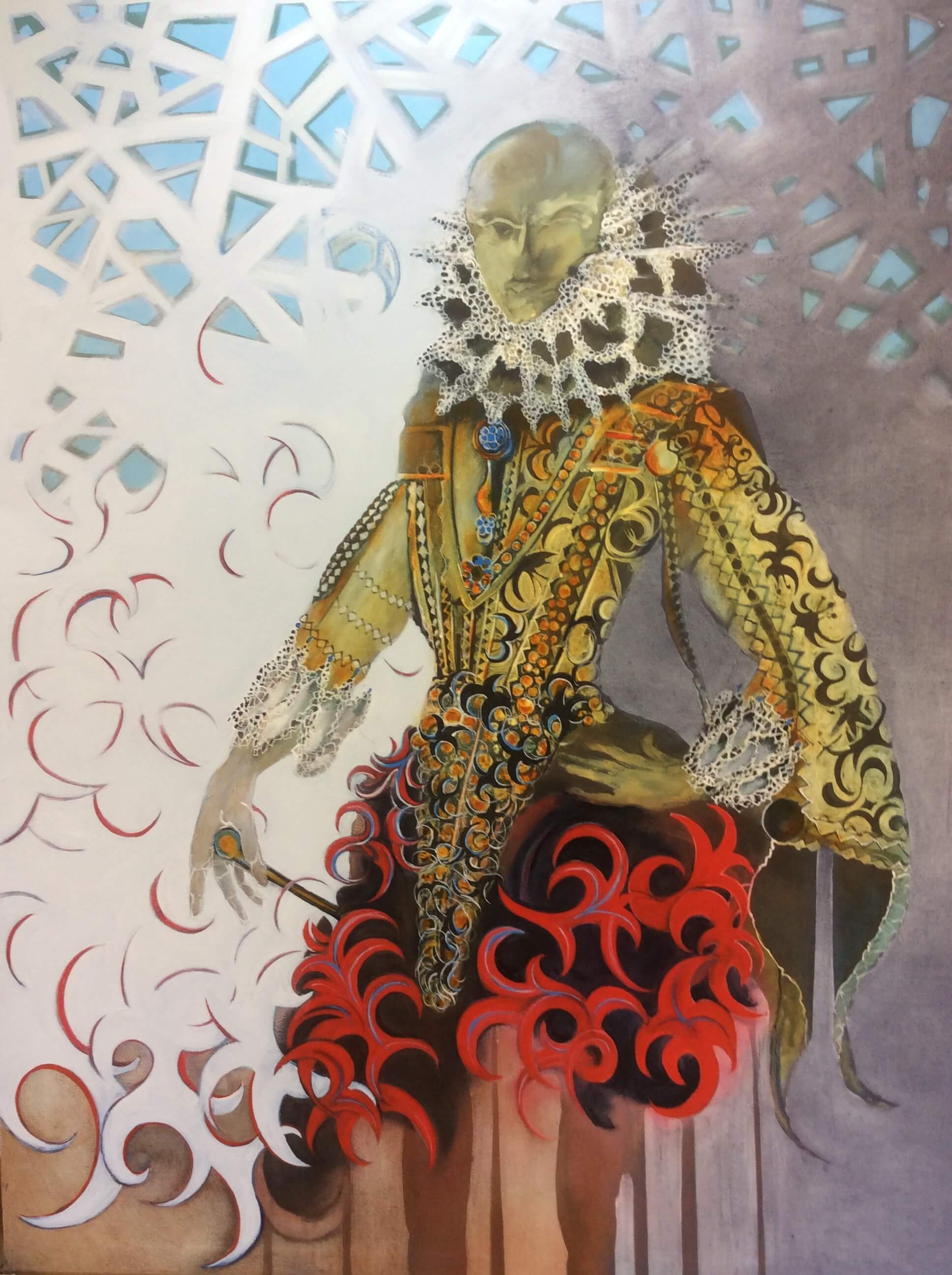 English Queen, French Model