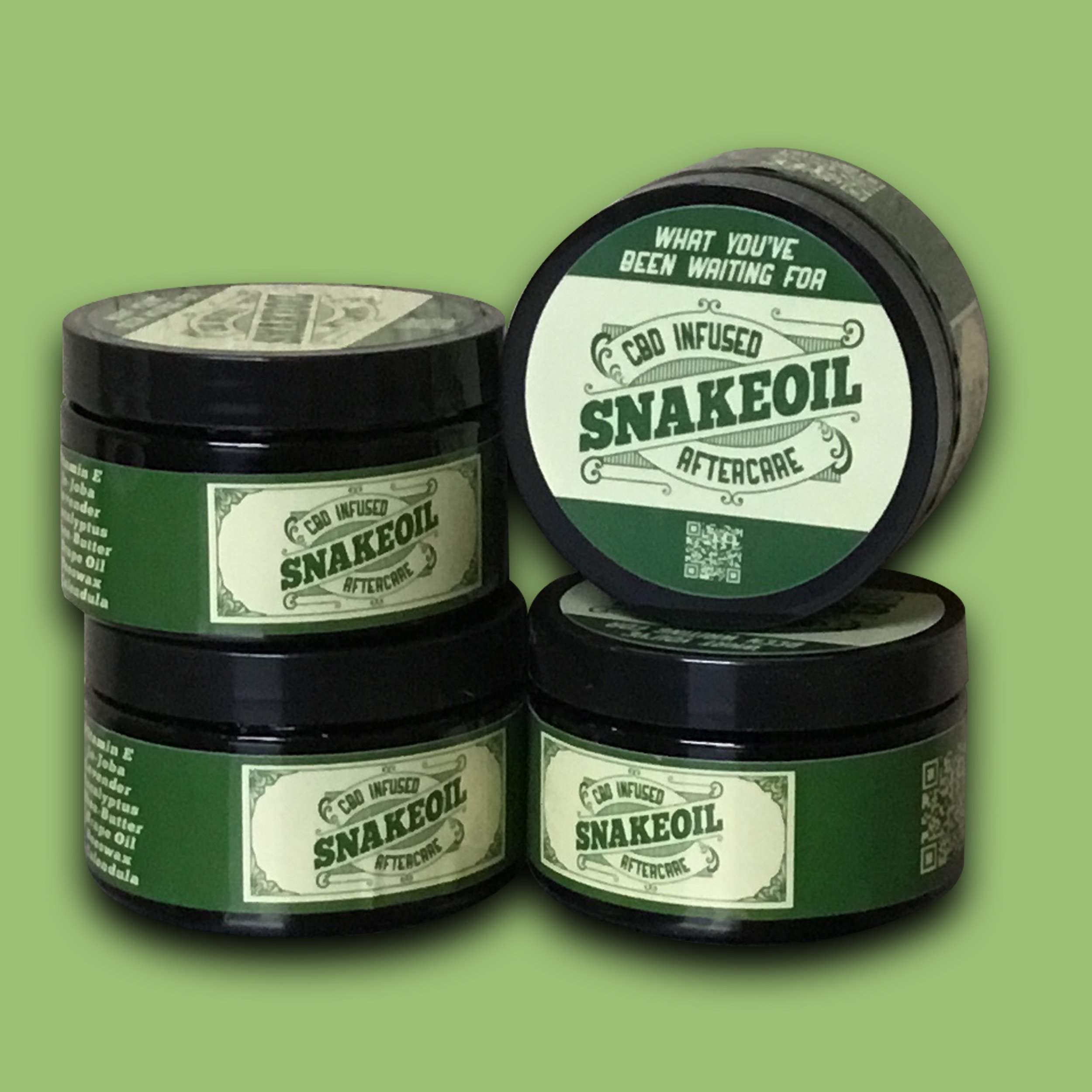 24cs 4oz CBD Infused Snakeoil Tin