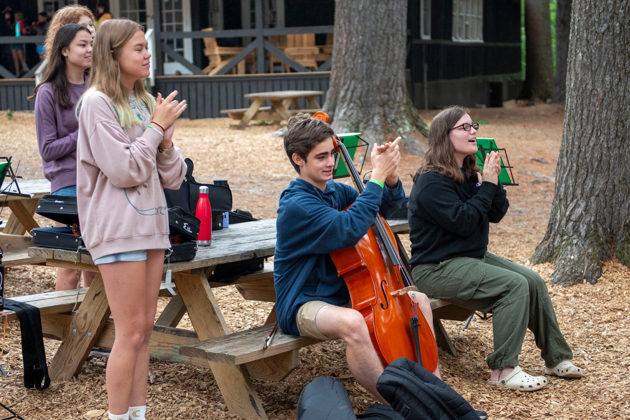 This one goes out to all of you who made it through Monday!

#monday #southernmainestringcamp #camp #musiccamp #maine