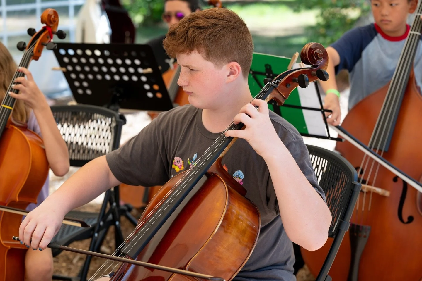 The nicer the weather, the more excited we get to welcome everyone back to camp!

#orchestra #strings #cello #summercamp #maine