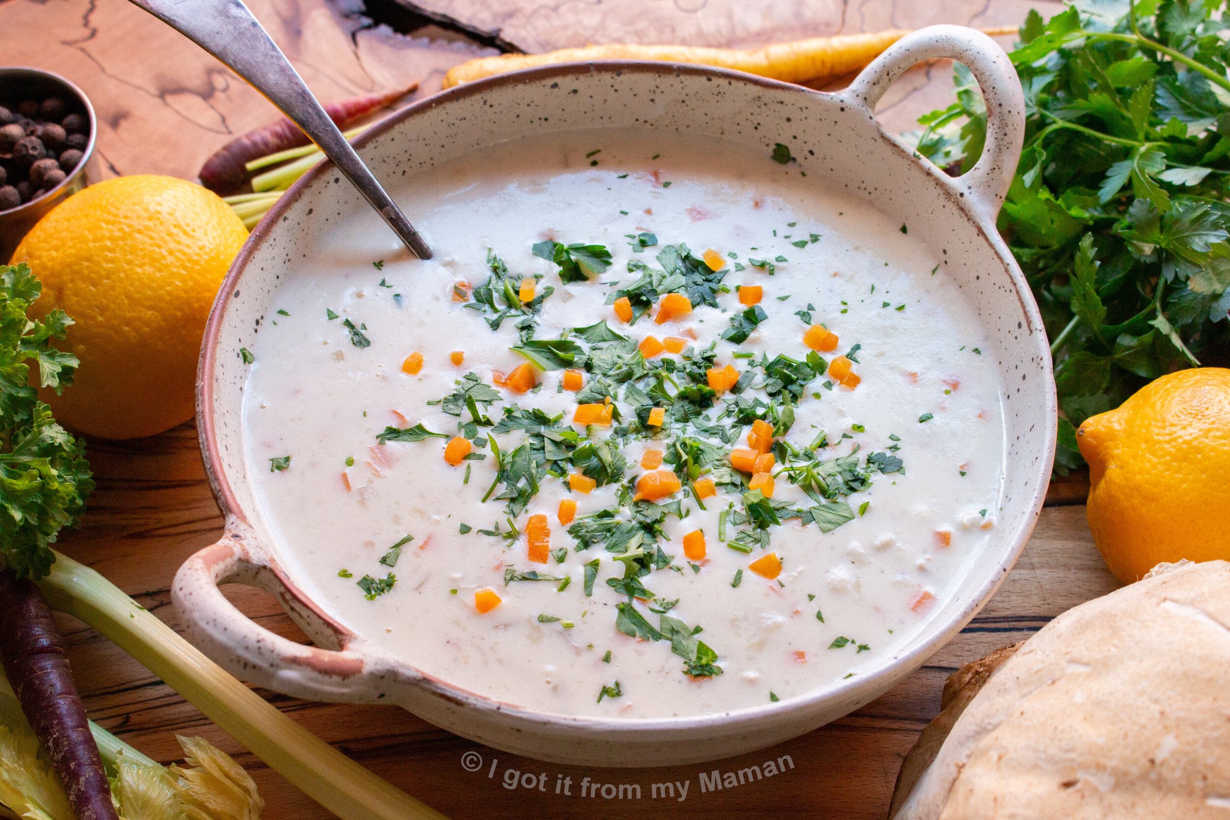 Mushroom Soup - Soup-e Gharch