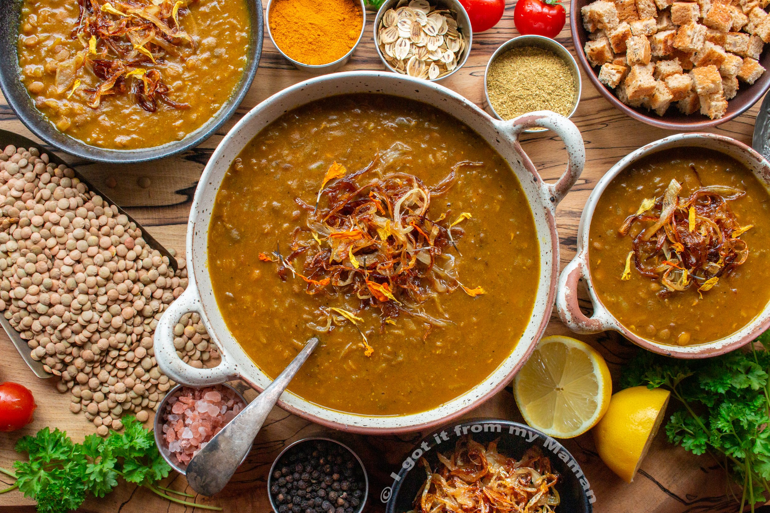 Adasi - Persian Lentil Soup