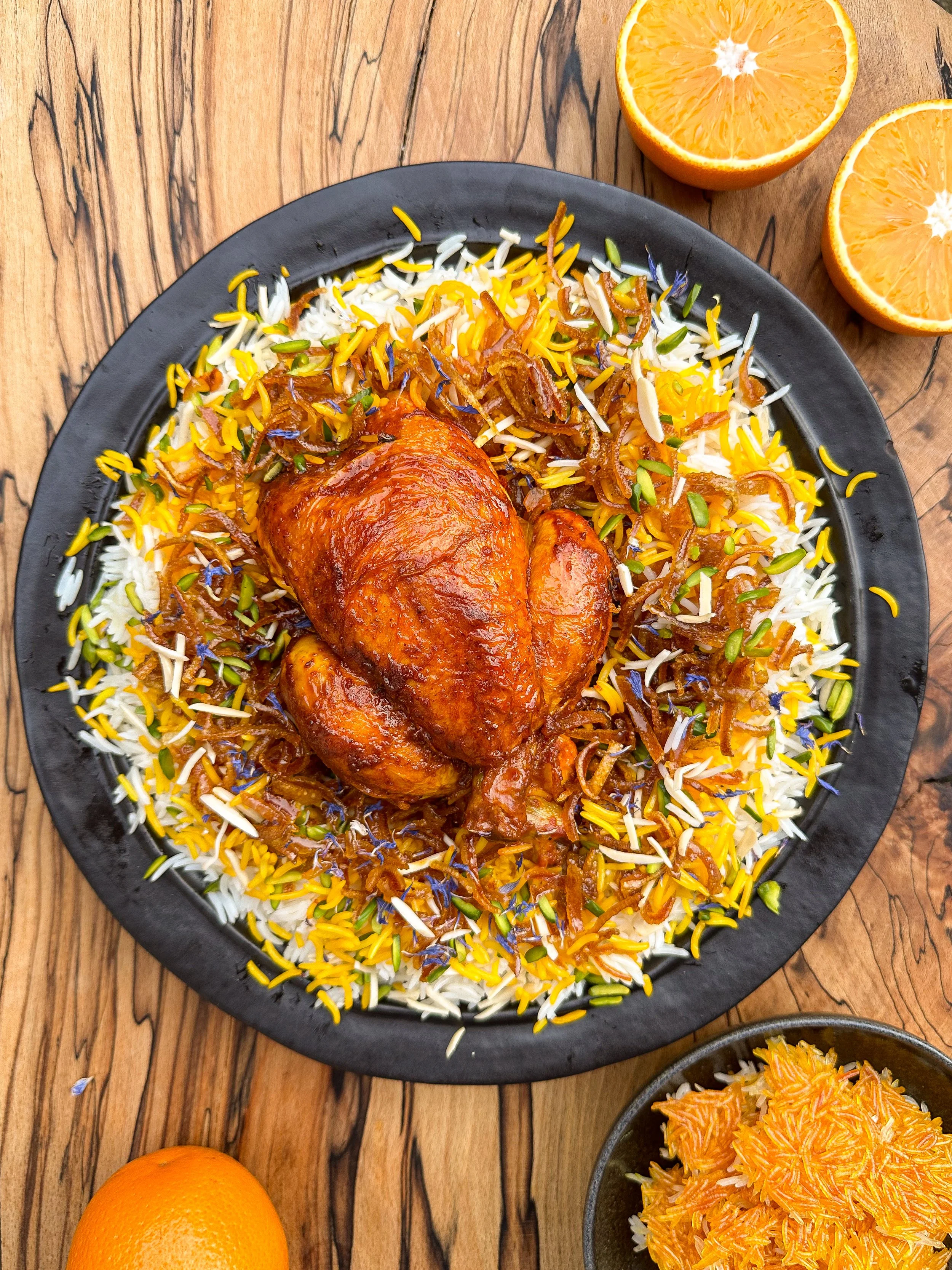 Shirin Polo – Persian Sweet Jewelled Rice — I got it from my Maman