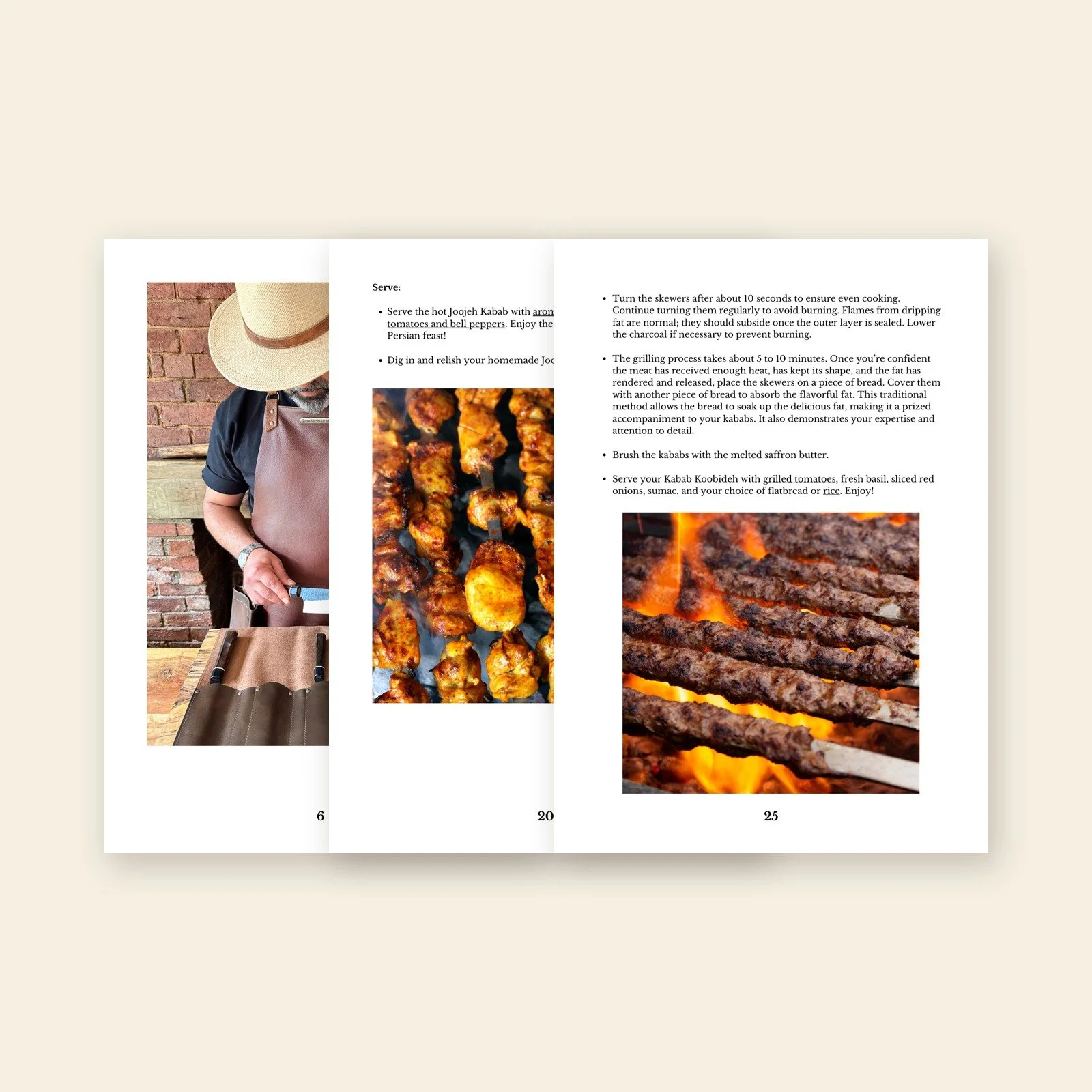 Inside Persian BBQ Recipes by Hami Sharafi