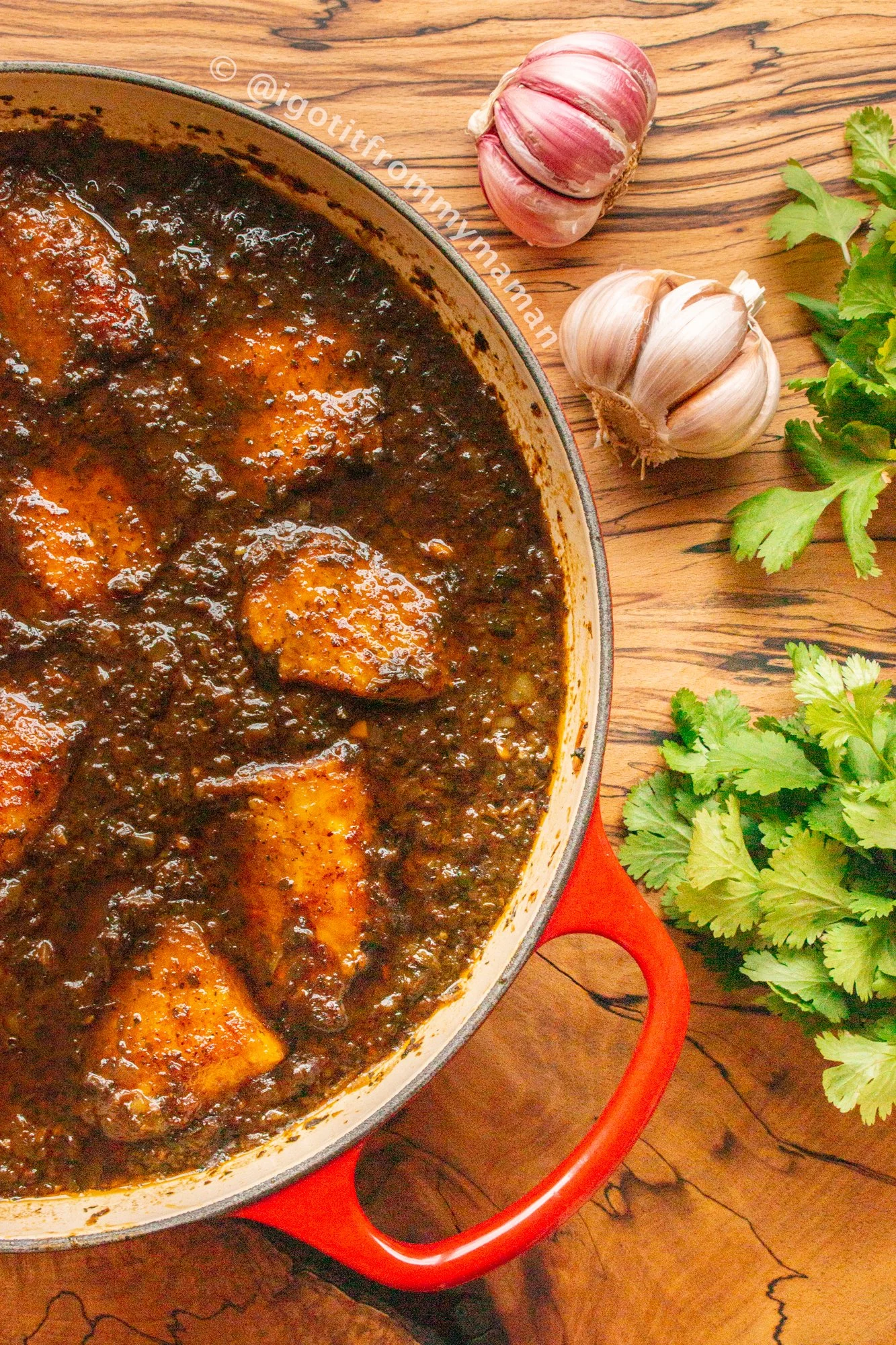 qaliyeh mahi - spicy fish stew
