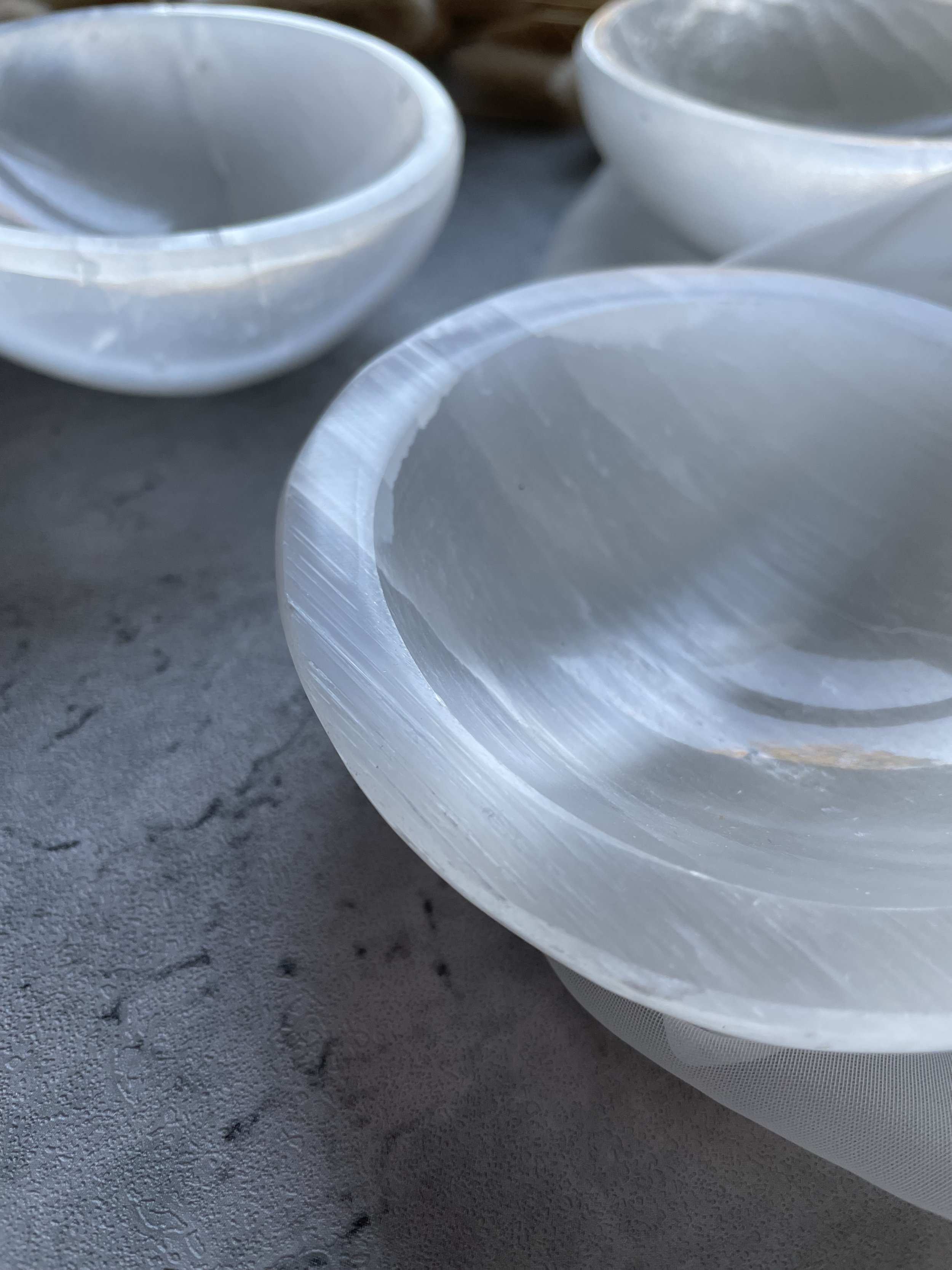 Selenite Bowls