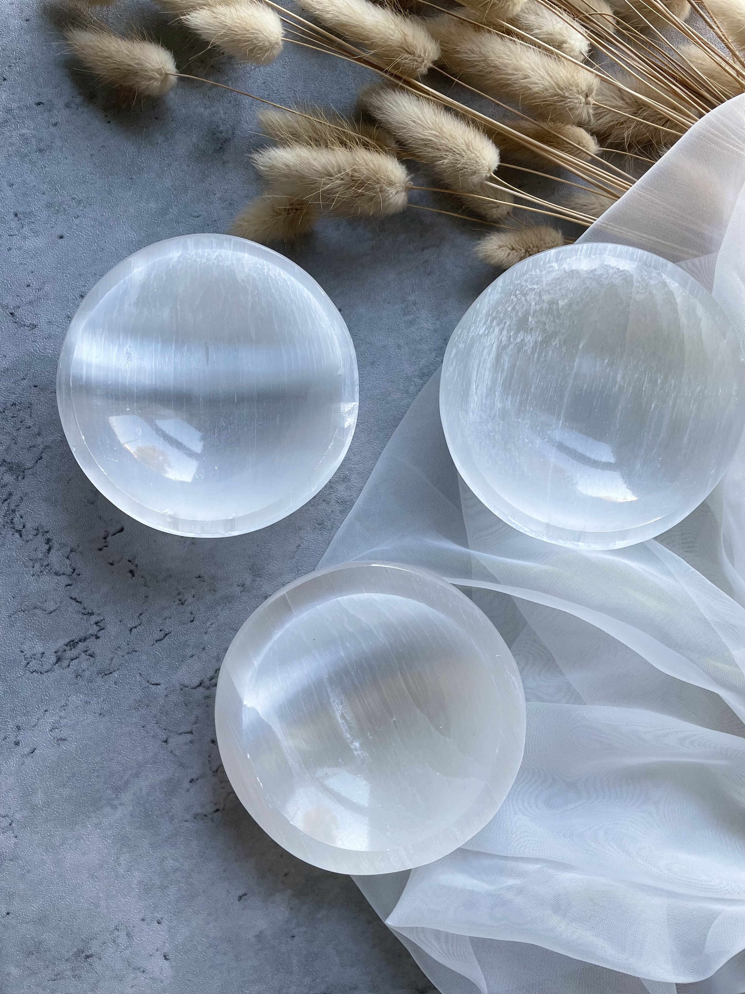 Selenite Bowls