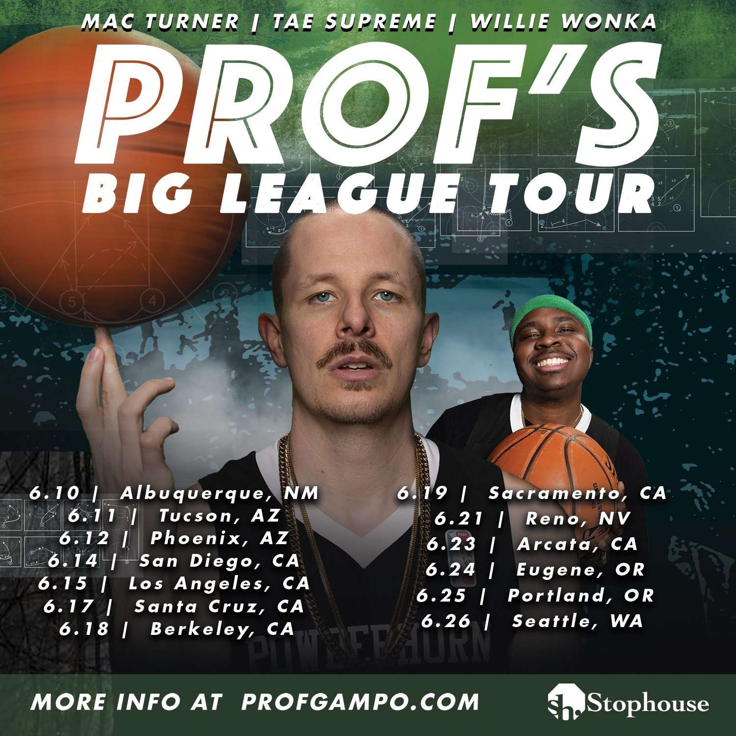 PROF’s Big League Tour Takes on the Western Conference