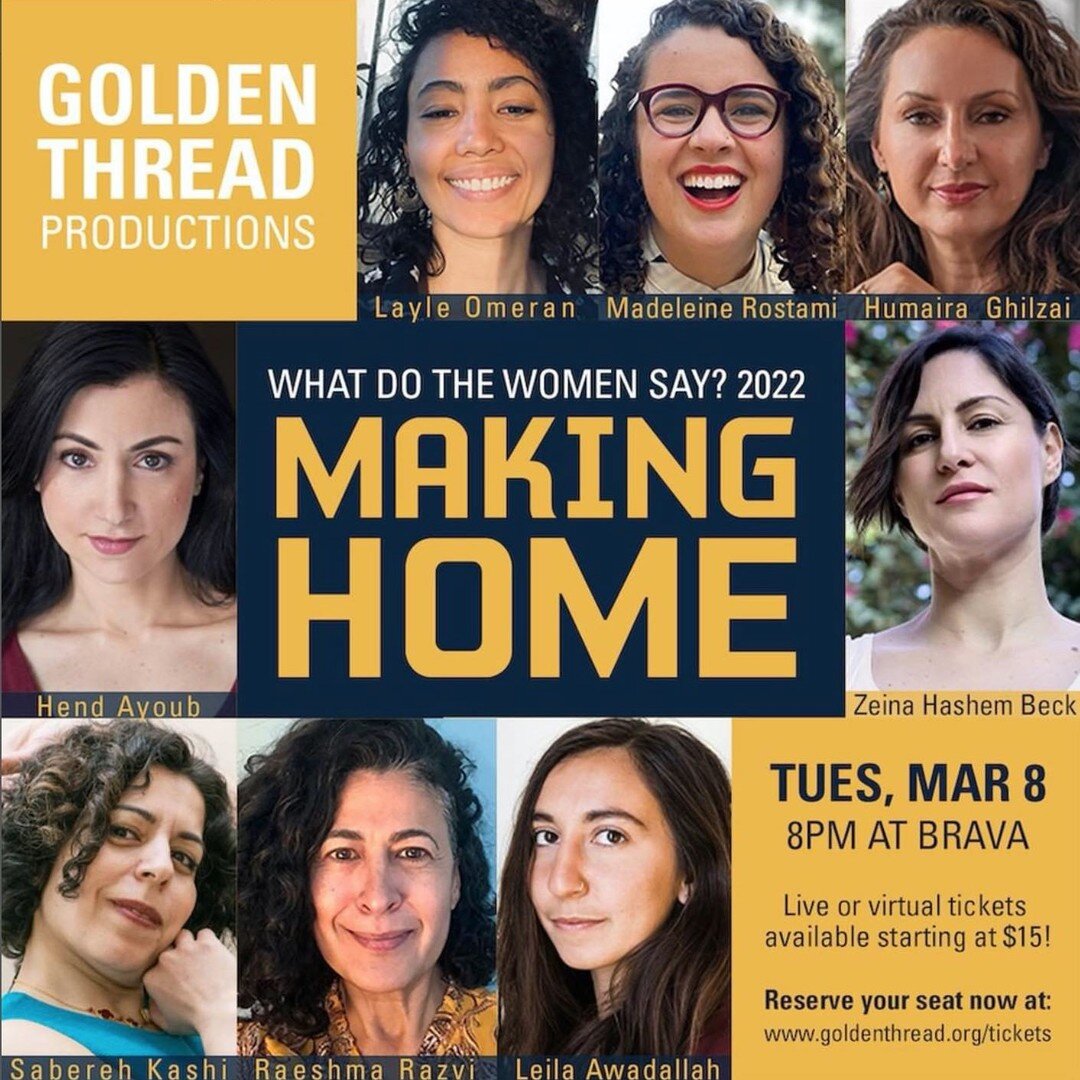 The Squad's in SF! March 8 celebrating Int'l Women's Day with @goldenthreadplays! Excited to share our lovely &quot;Conversation Cards&quot; in both IRL/virtual lobbies with audience members. Join Squad members and the amazing GT crew either IRL or v