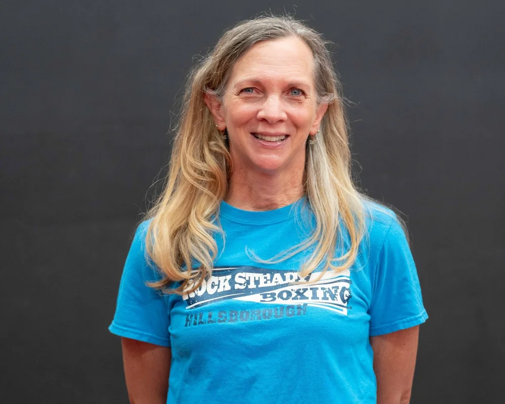Barbara Kelly, Rock Steady Boxing Head Coach,