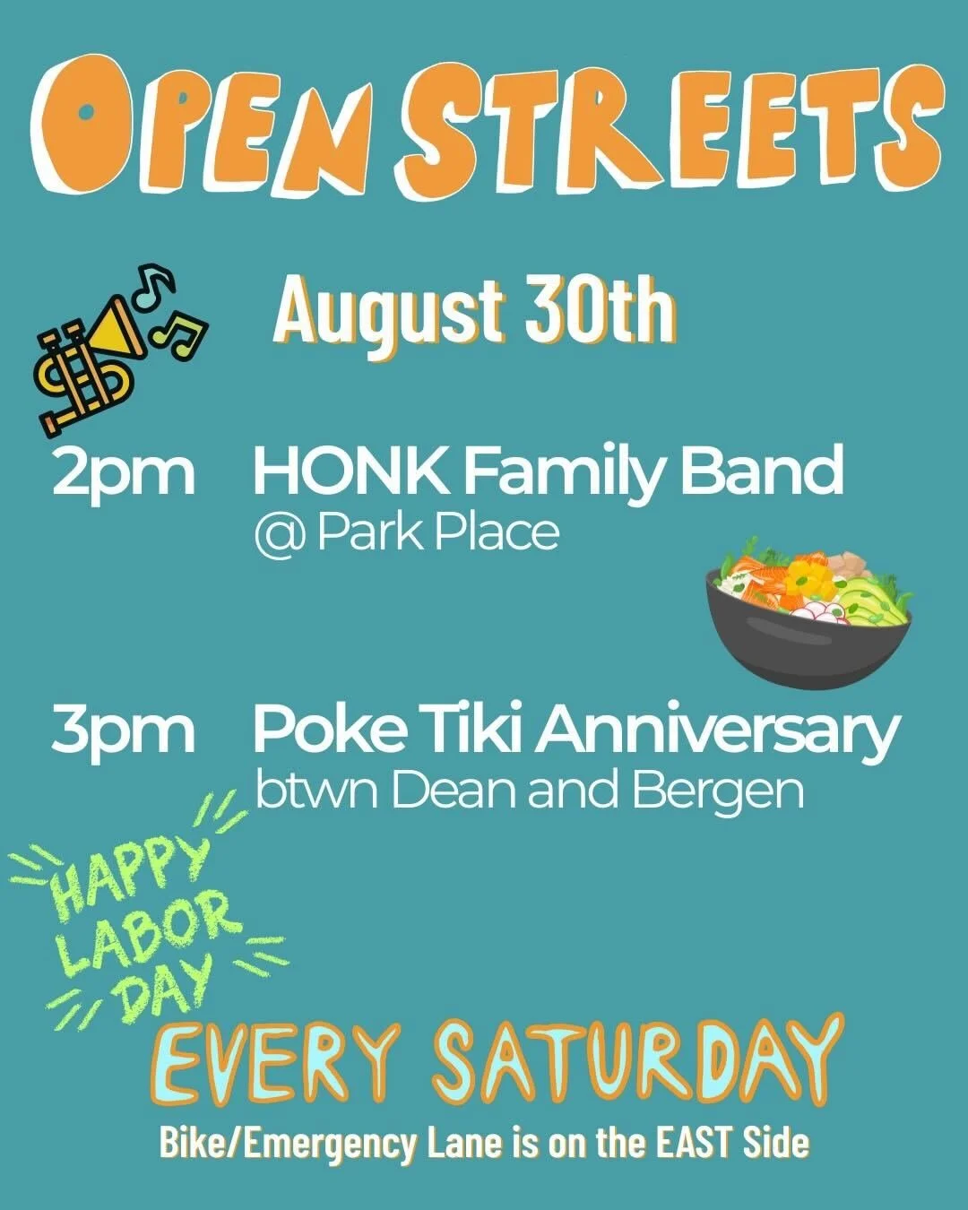 HFB pop-up! at Vanderbilt Open Streets
