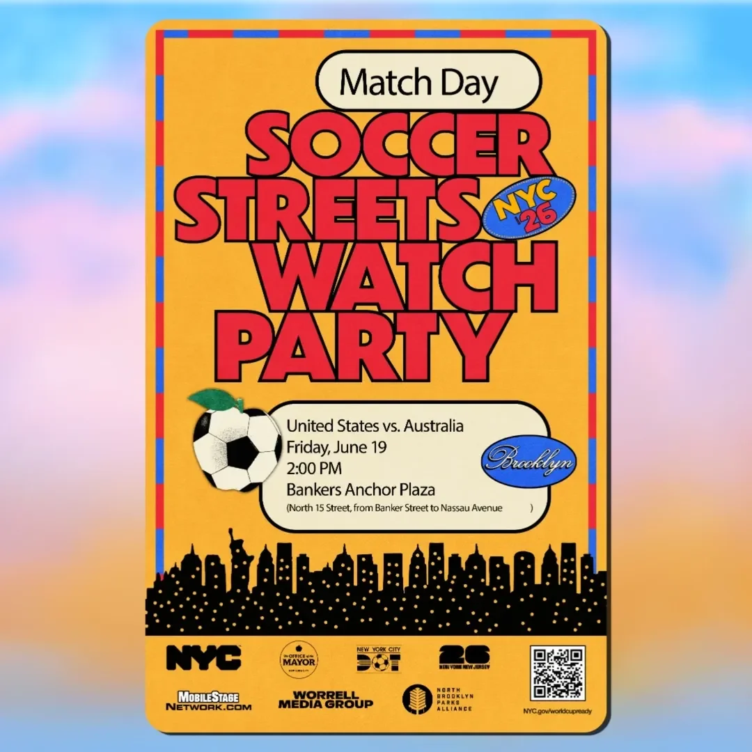 Juneteenth! NYC DOT's World Cup Watch Party