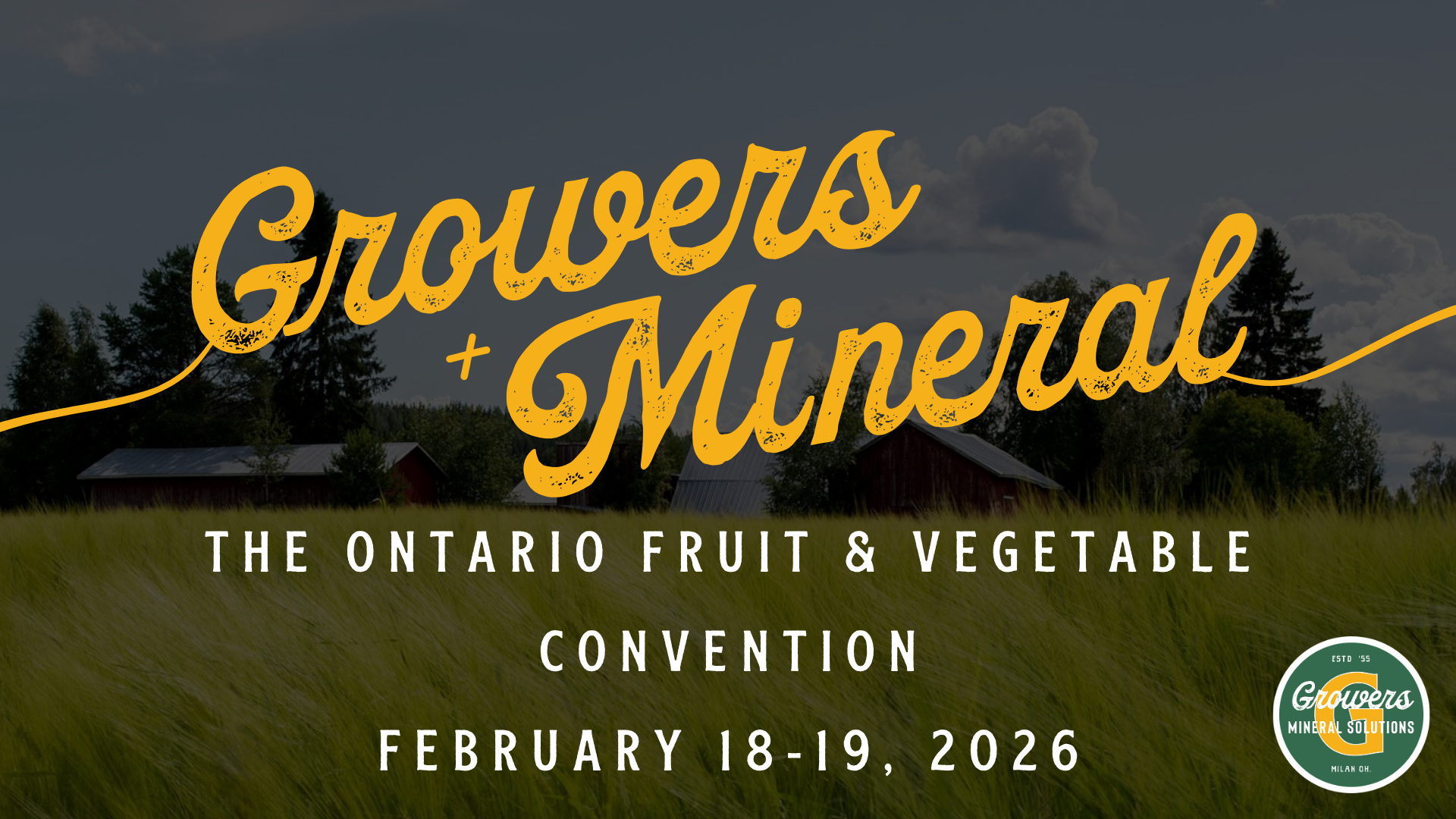 2026 Ontario Fruit &amp; Vegetable Convention