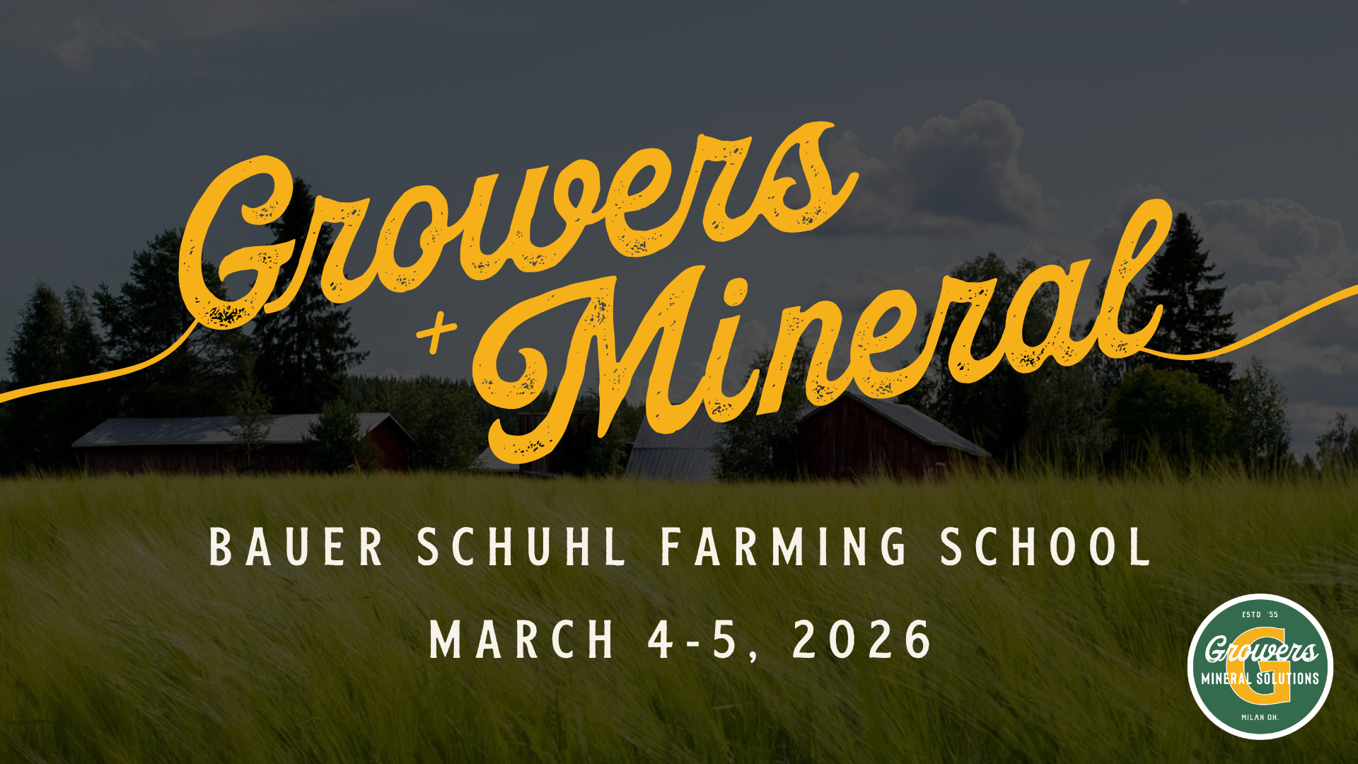 2026 Bauer Schuhl Farming School