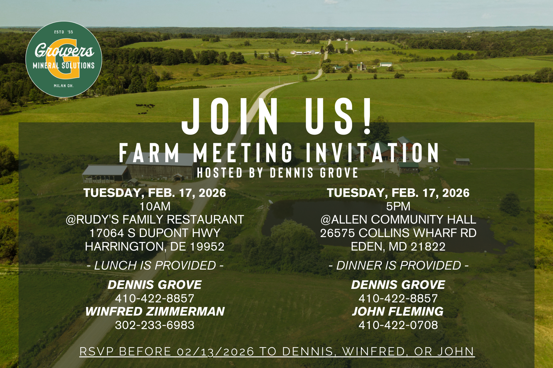 Dennis Grove - Farm Meeting