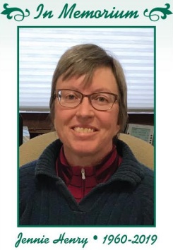 In Remembrance: Jennie Henry, 1960-2019