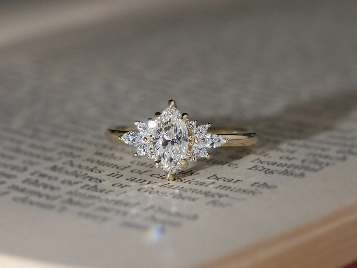 a celestial engagement ring if I ever saw one! ✨ it was a pleasure making this super sparkly stunner for the lovely Logan &amp; Sam. Congrats to you both!!!! Thank you for the trust 🩷

Alex &amp; Sam x
@cleancarats

Always ethical, sustainable, uniq