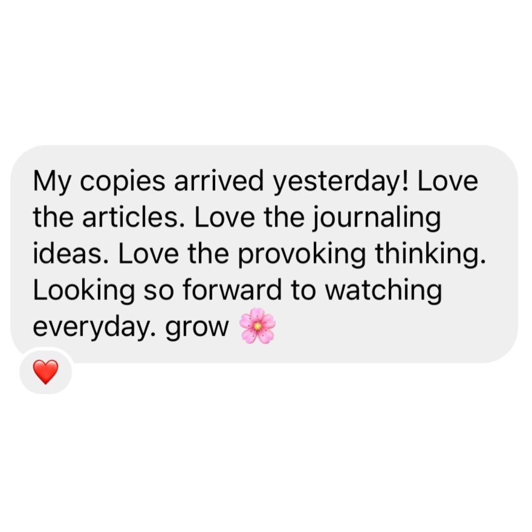 We can't get enough of your emails, messages, comments and general feedback about how Issue 2 (and Issue 1) is landing for you. 

So grateful to all the educators out there who have enjoyed Issue 1 so much that they have jumped at the chance to learn