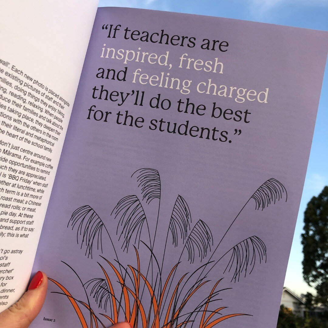 Make the most of everyday.

'If teachers are inspired, fresh and feeling charged they'll do the best for their students.&quot; from Your culture IS your strategy by Mark Osborne. everyday. Issue 2.

The day is yours. What are you going to do today?

