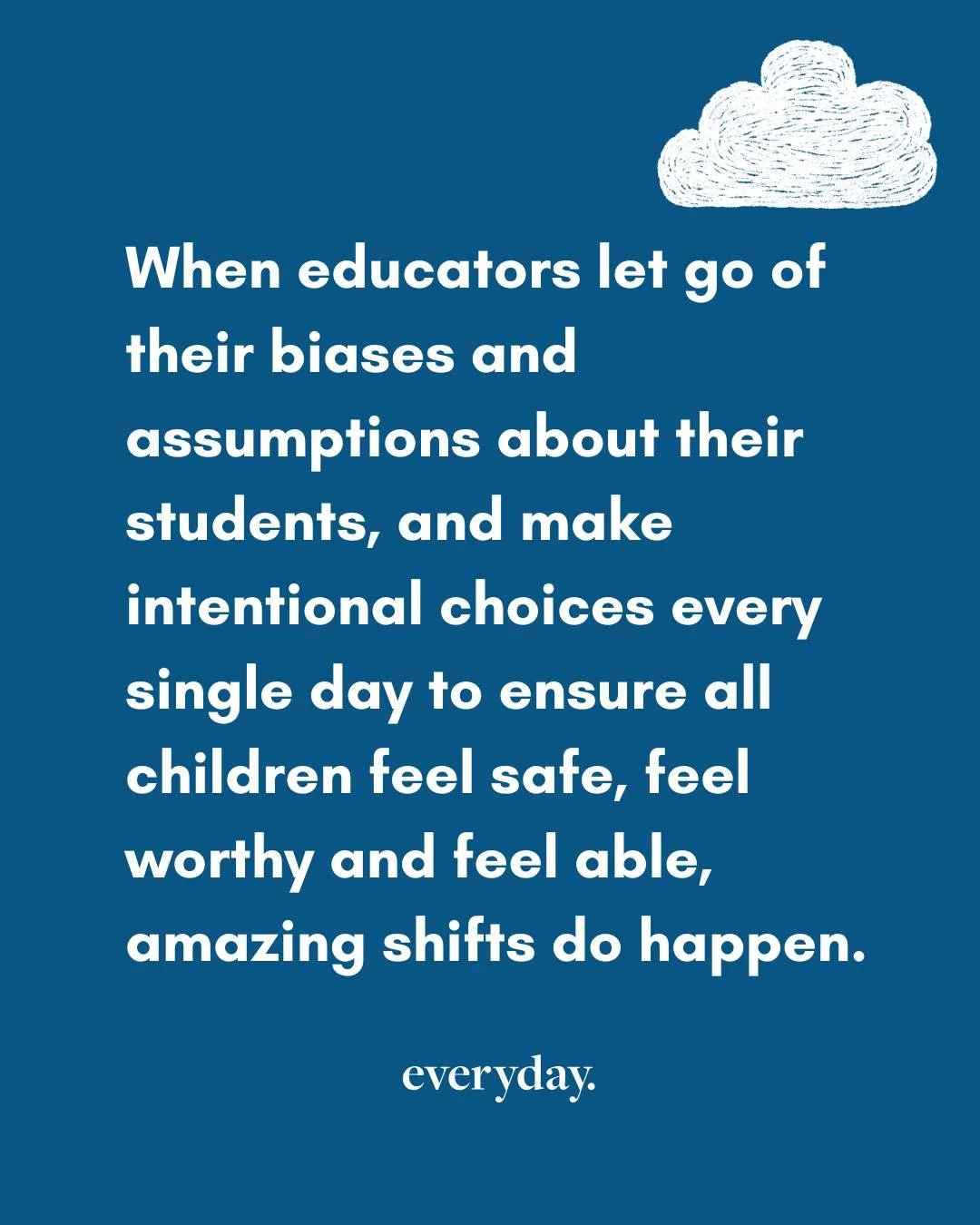 This is from the article by Claire English @the.unteachables titled:  The Hidden (Disem)Power of Pedagogy. She unpacks the Pedagogy of Poverty and supports us as educators  on how we can be aware and make changes for the better.
We were lucky enough 