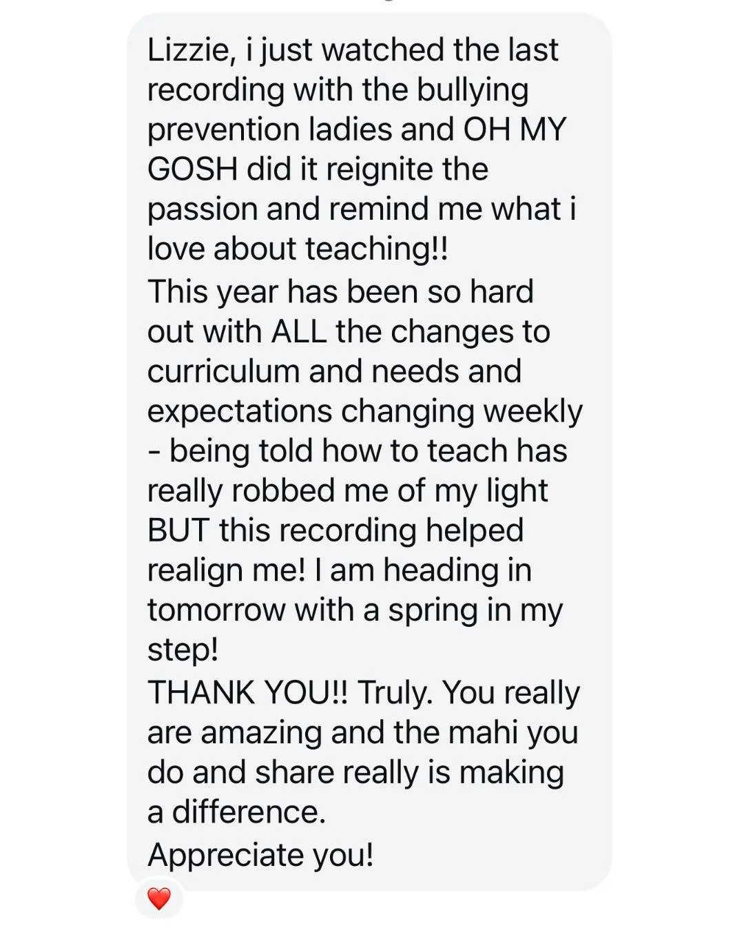 ✨ &ldquo;OH MY GOSH &mdash; this recording reignited my passion and reminded me what I love about teaching!&rdquo; ✨

Feedback like this from last year&rsquo;s Partnering with Ākonga to Prevent Bullying seminar reminds us why we do what we do. Teachi