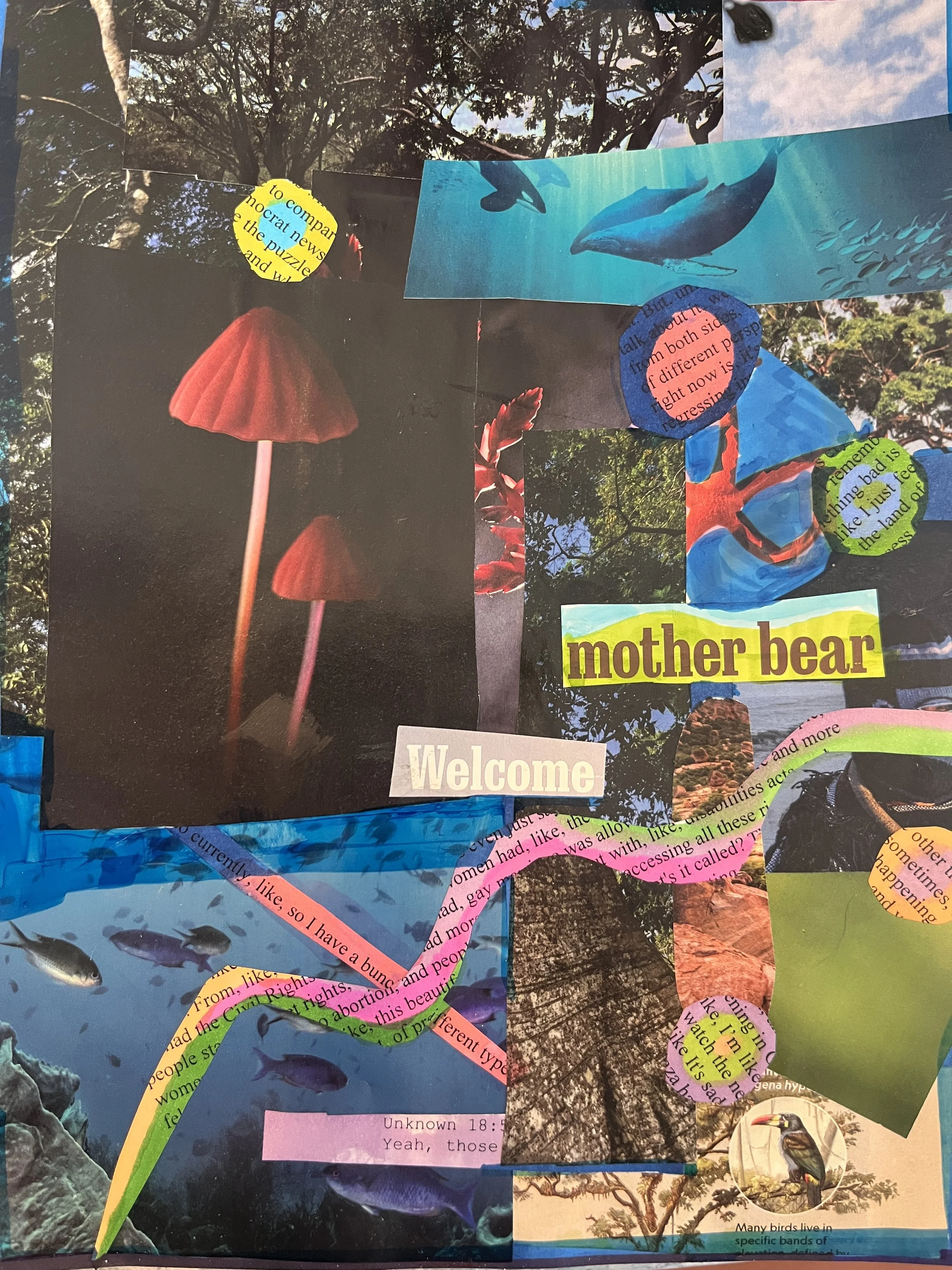 Arts-based collage lj Hardy