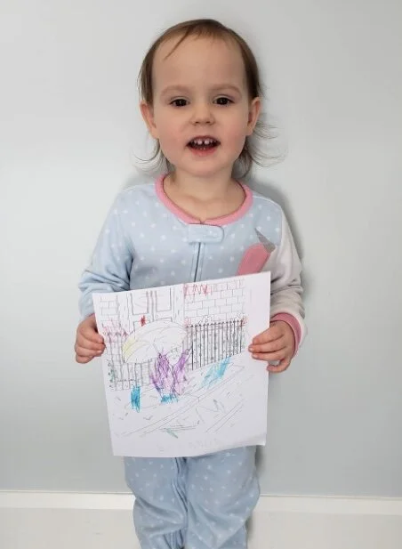 Ella’s Umbrella Coloring Pages from Fans