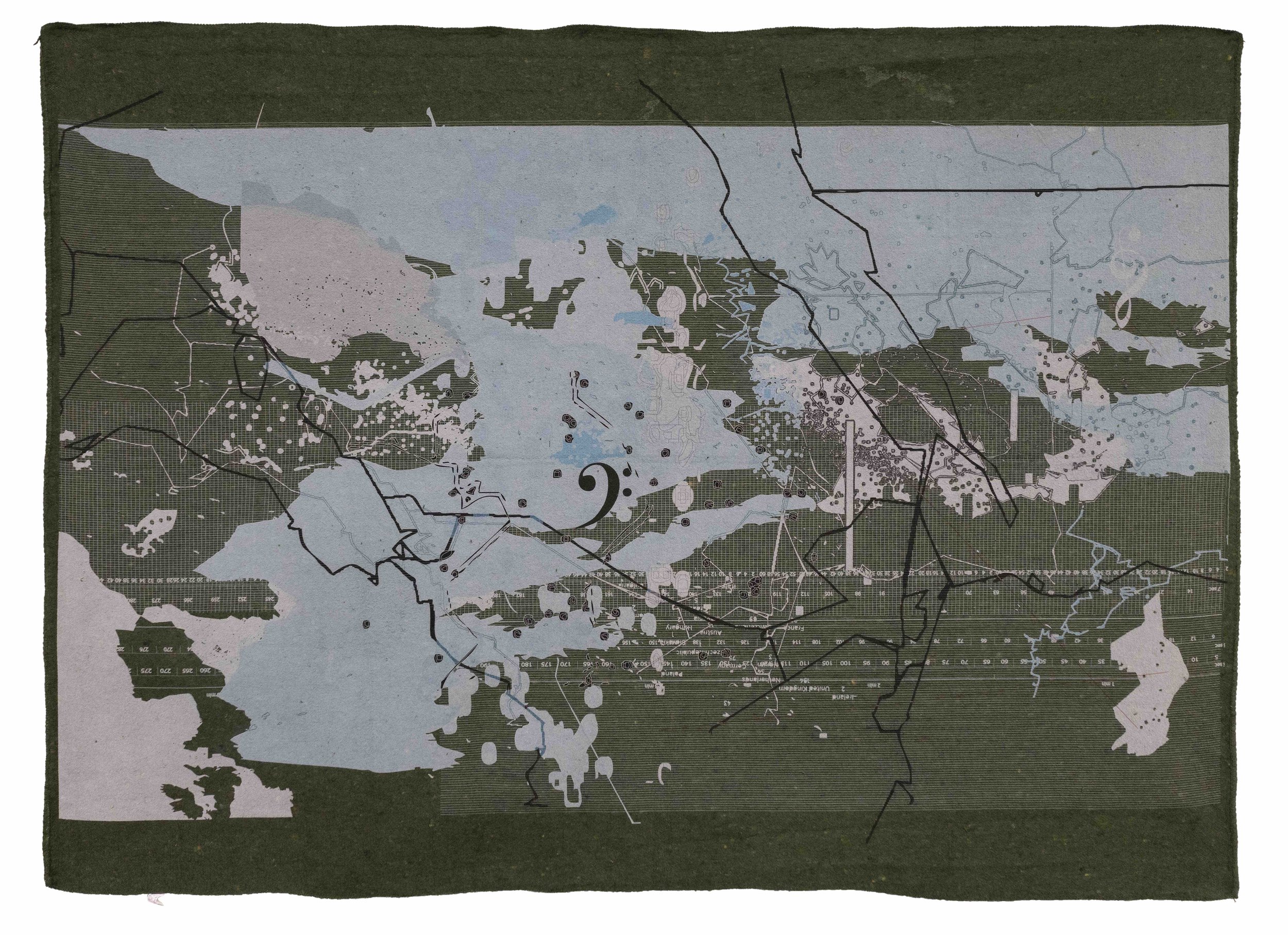  War Map (Migration Blanket) 