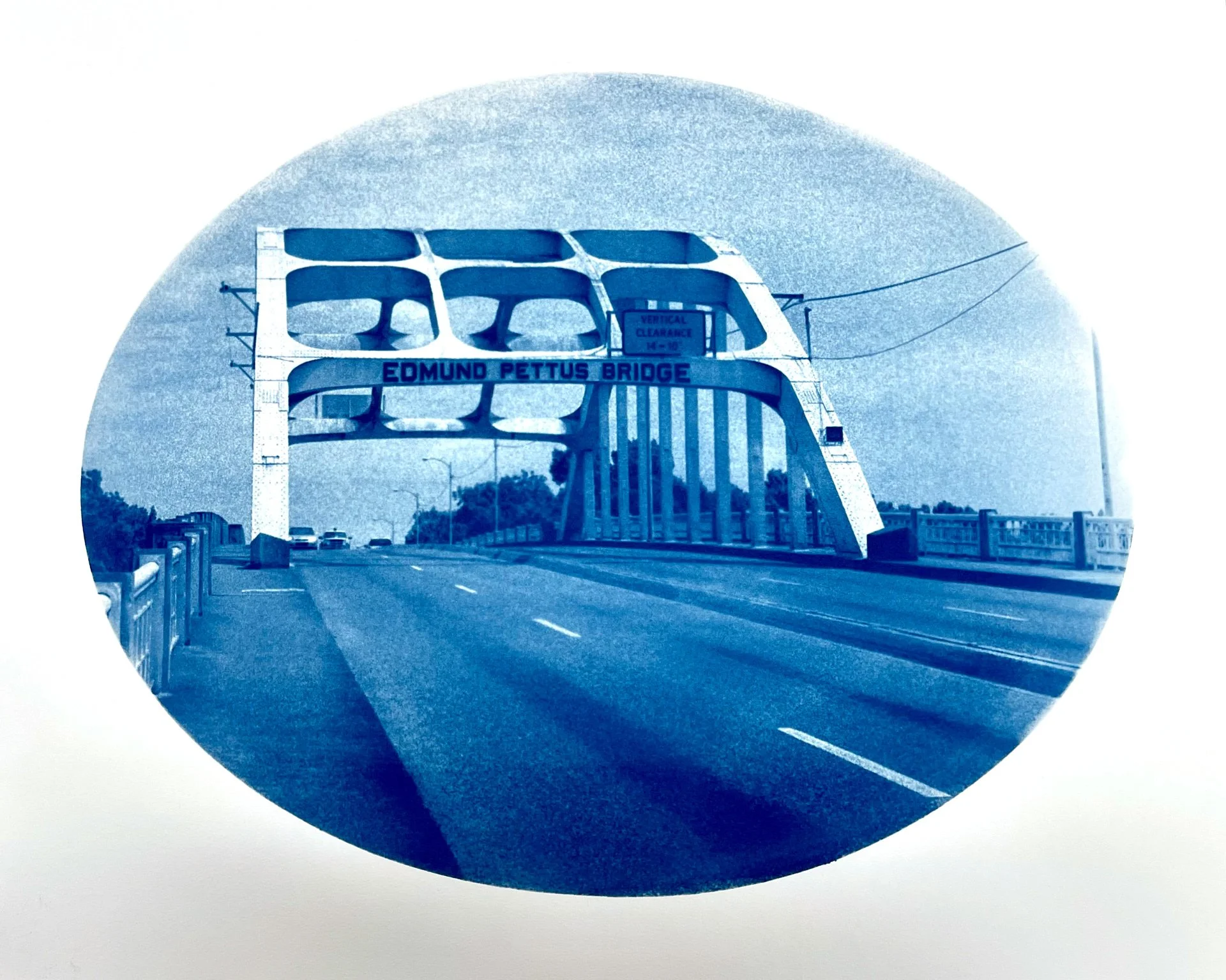 Blue Black History (Edmund Pettus Bridge) , 2022