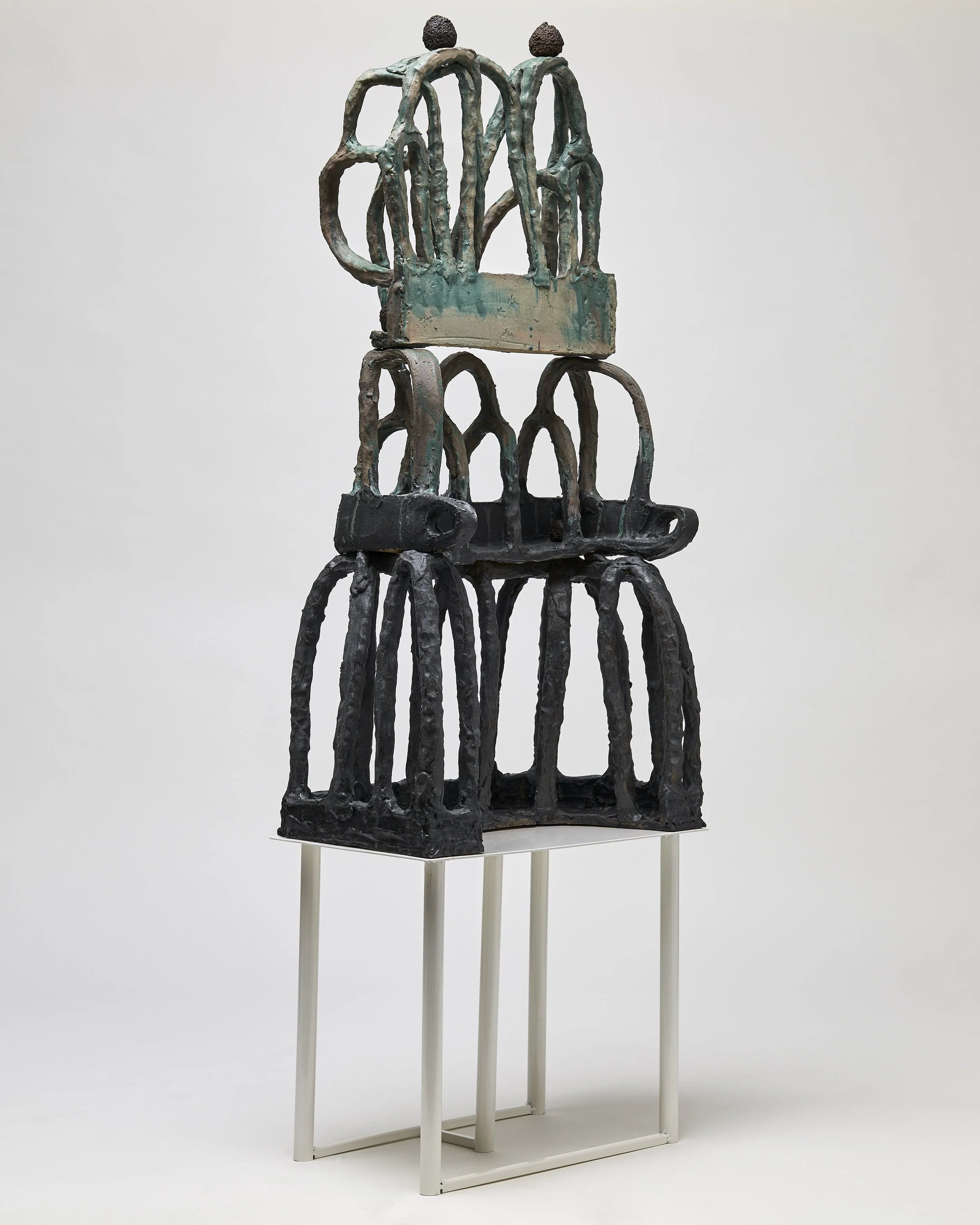 Untitled (falafel column) , 2022