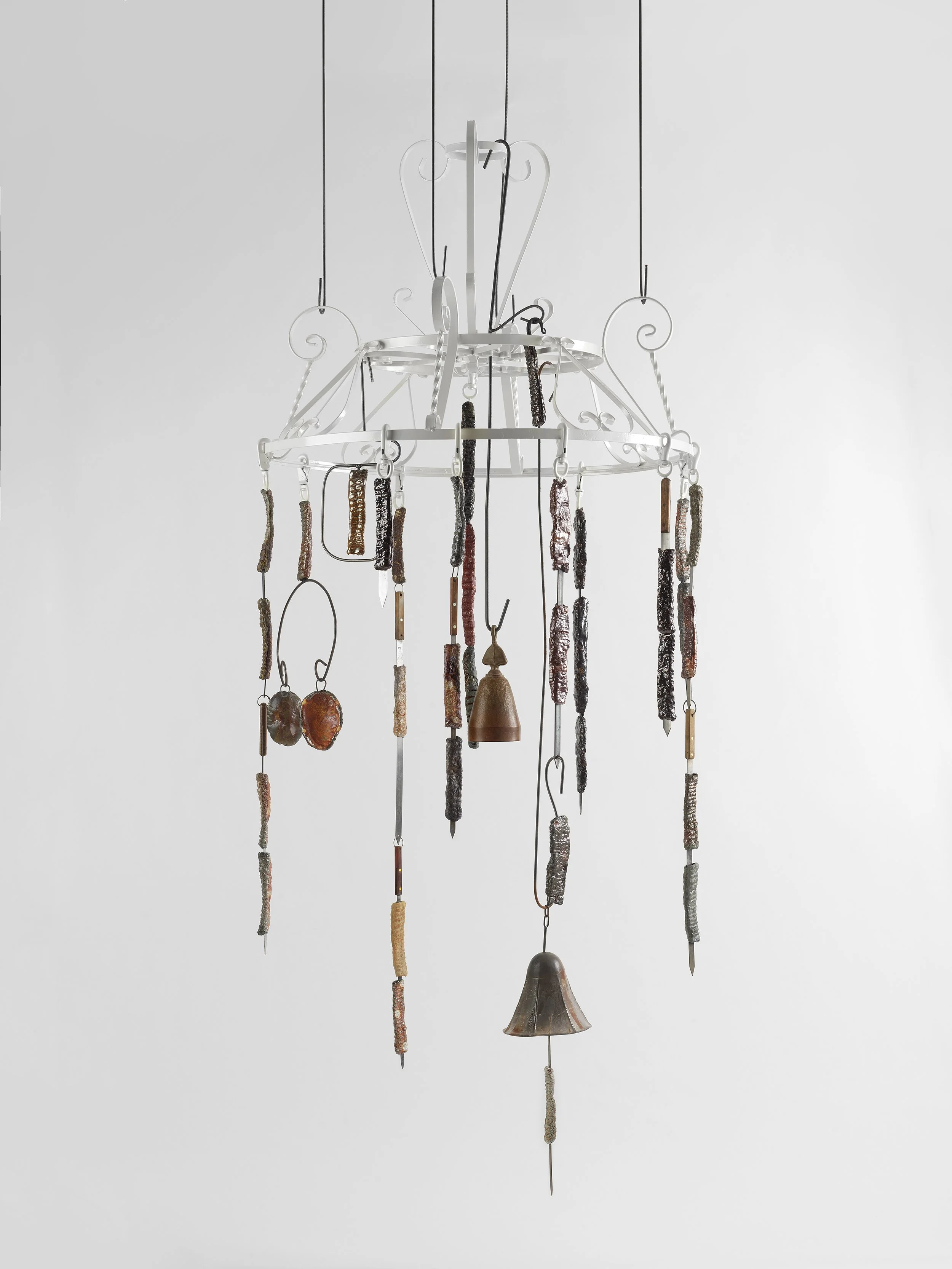 Untitled (kebab windchime) , 2023