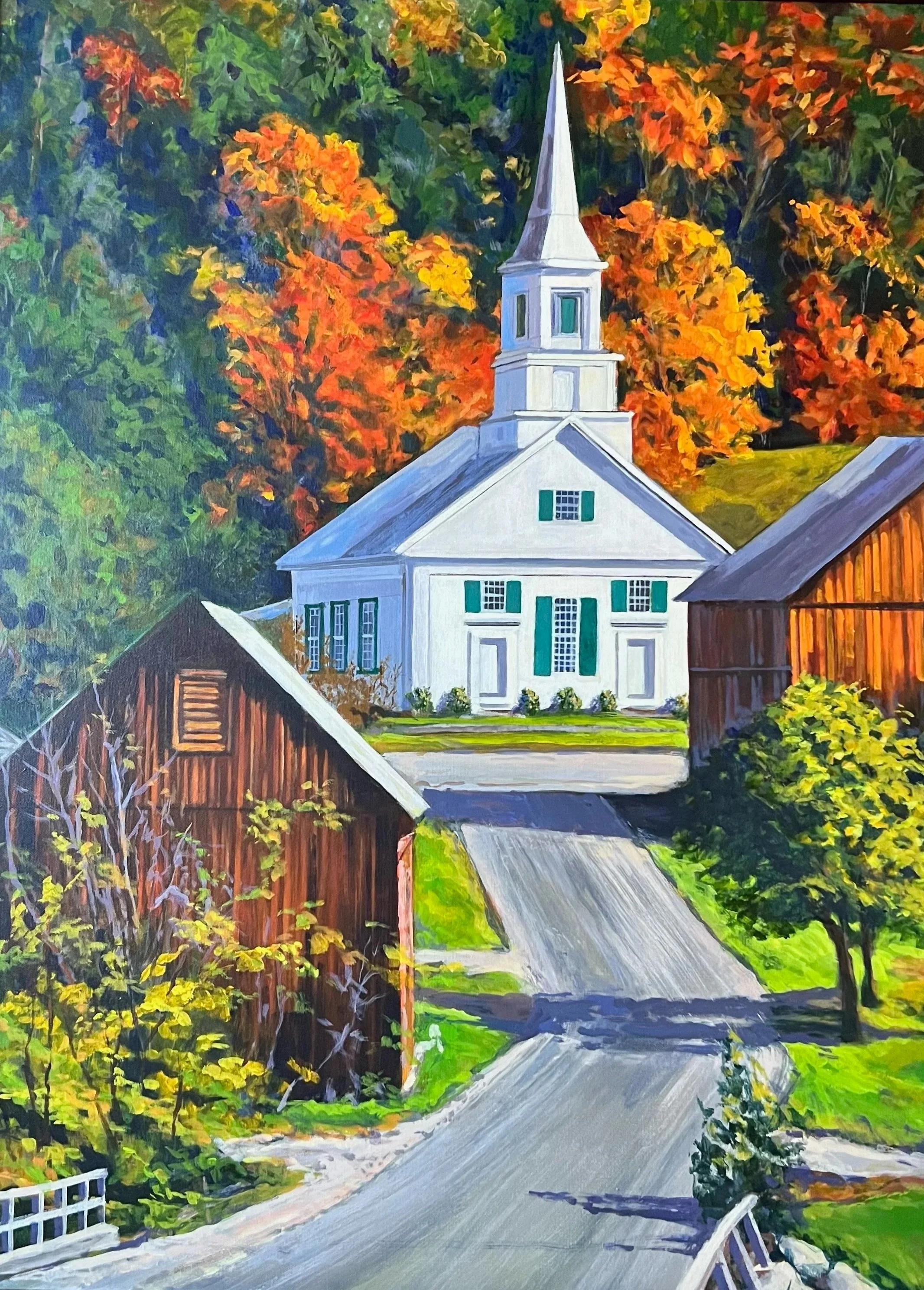 acrylic, 30x40 – now $400