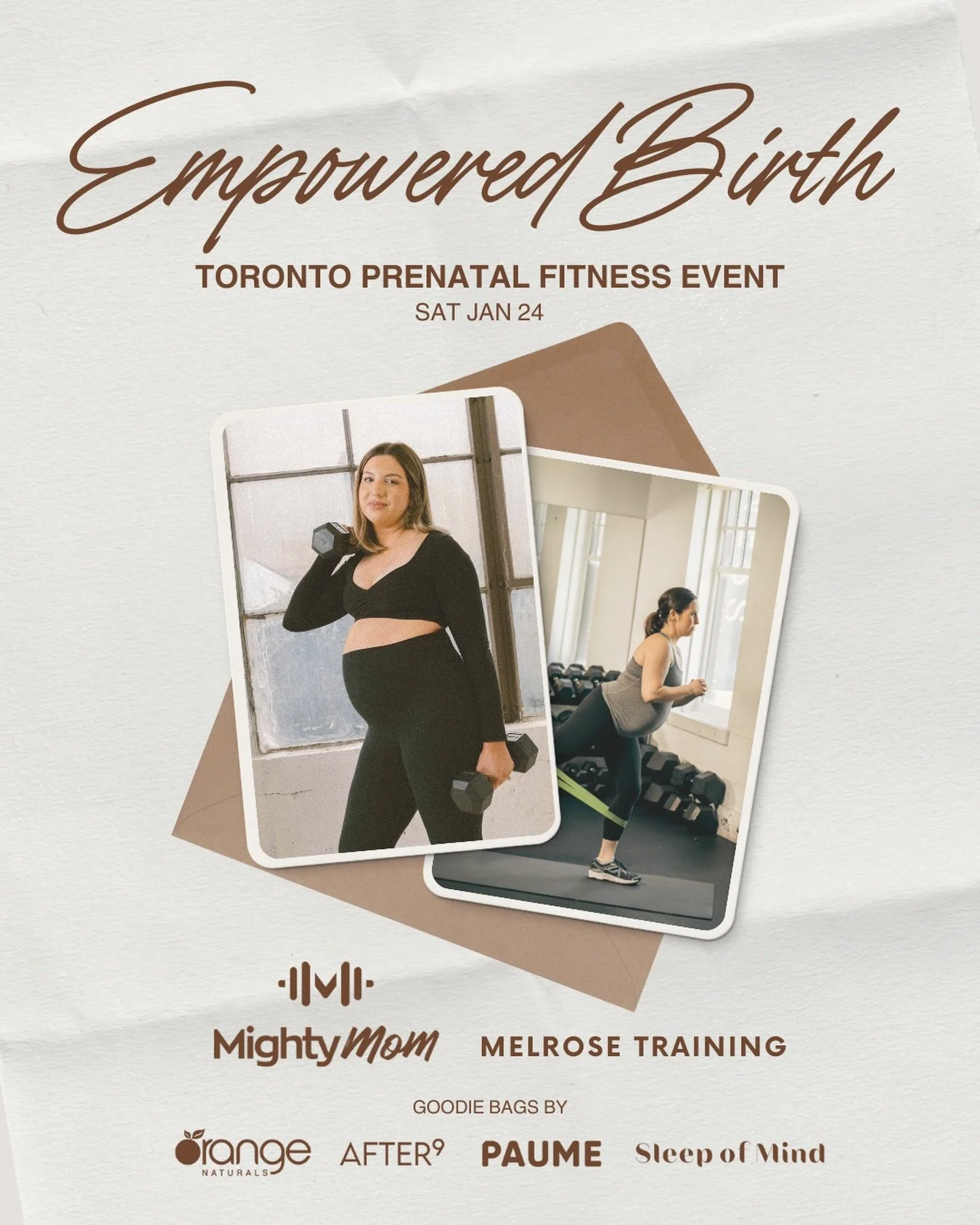 SIGN UP NOW OPEN 🤍 Comment EMPOWER and we&rsquo;ll DM you the link to register 🔗

✨ Empowered Birth, Toronto ✨
A prenatal workout designed to support you through pregnancy and beyond.

Join @mightymomjess from @mightymomtoronto and @melgrauds from 