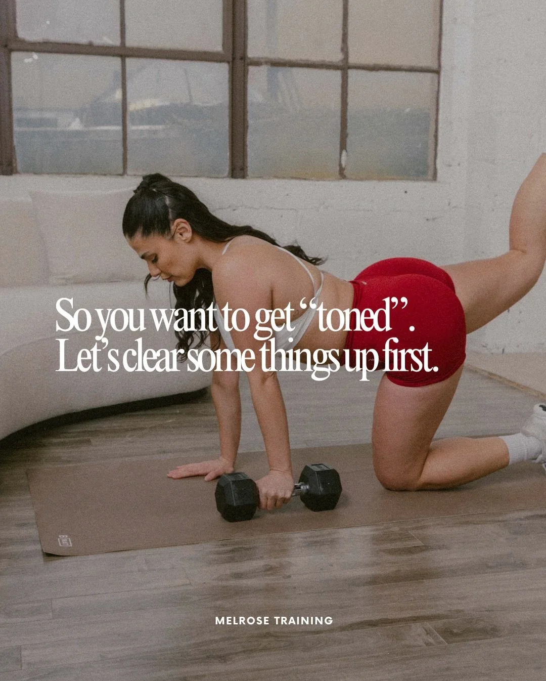 We&rsquo;ll be the first to say it: those 2-lb dumbbells aren&rsquo;t going to get you the results you want. So many women come to us asking for a leaner, more &ldquo;toned&rdquo; physique, and as no-BS women&rsquo;s personal trainers, we&rsquo;re al