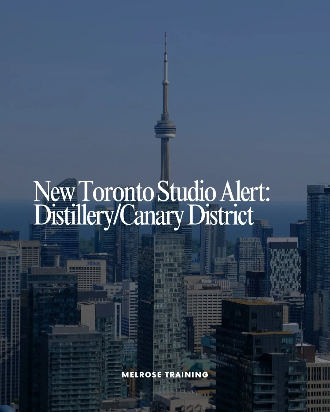 East end gals 🚨 Melrose Training is officially in the Distillery/Canary District at 131 Mill St.

We offer women-first, 1-on-1 strength training with clear programming, expert coaching, and workouts that actually fit real life. No more guessing, no 