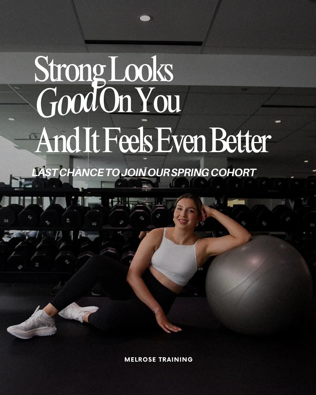 🚨Only a few spots left! Consultations close March 28 to join our Spring cohort.

If you&rsquo;ve been thinking about getting back into a routine, this is your window.

So many women come to us feeling stuck, unsure where to start with strength train
