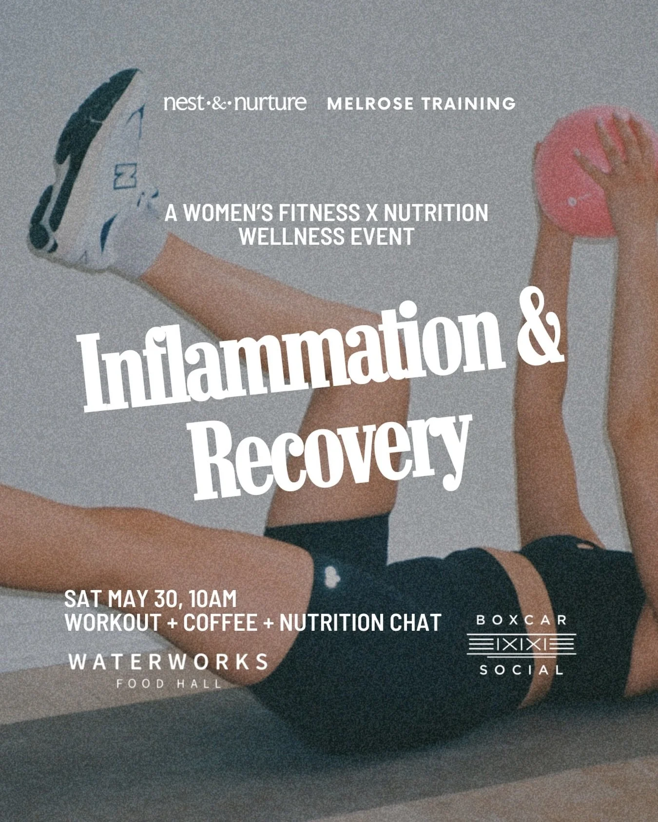 We&rsquo;re baaaack for another women&rsquo;s wellness focused strength + nutrition event 👯&zwj;♀️💫

Join @melgrauds from @melrosetraining and @tristachan.rd of @nestandnurturehealth for a Saturday morning designed to help you feel stronger, more e