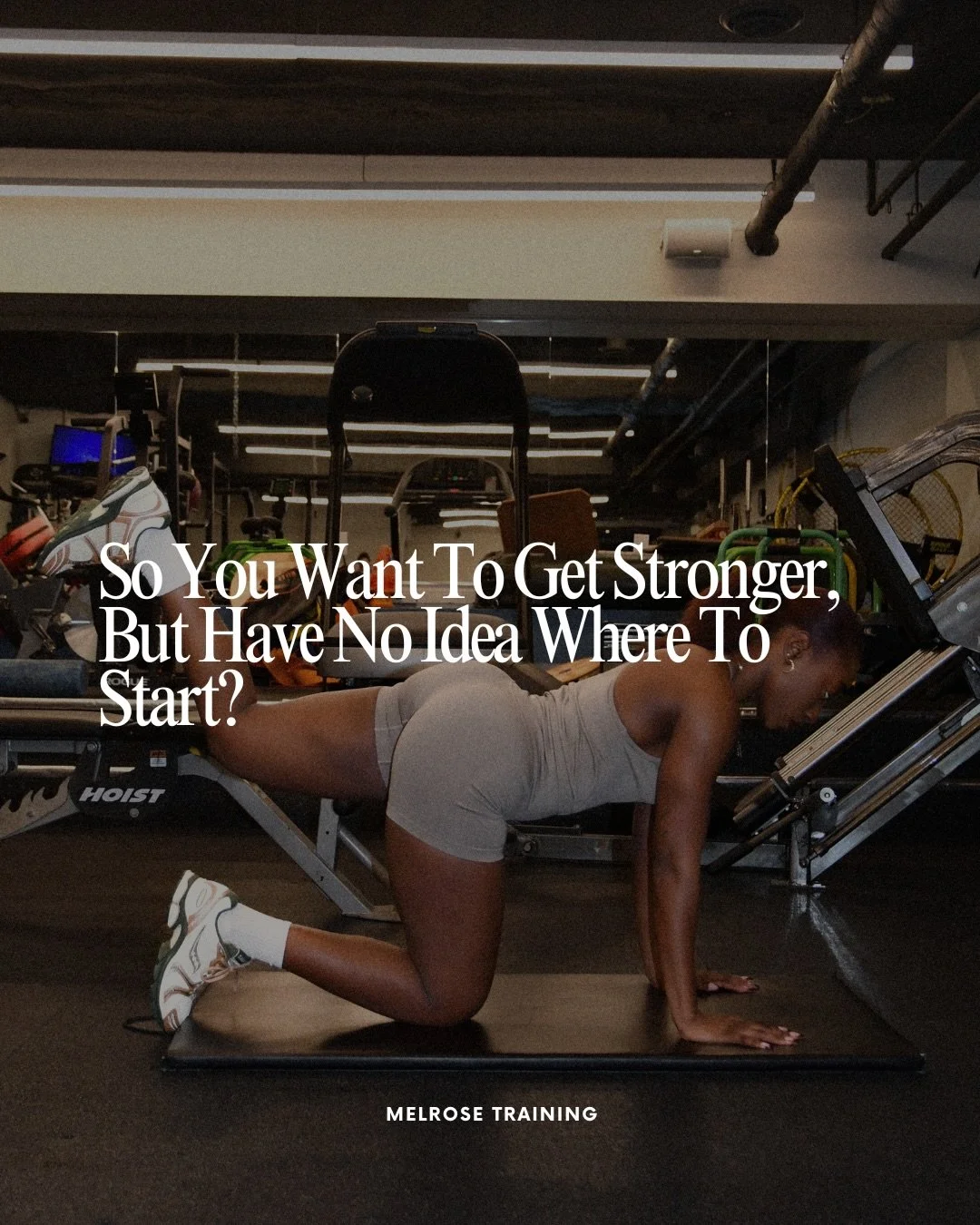 So many women come to us feeling intimidated by the gym, overwhelmed by all the conflicting advice online, or stuck in the cycle of starting over.

That&rsquo;s exactly why Melrose Training exists.

We&rsquo;ll meet you where you&rsquo;re at, build a
