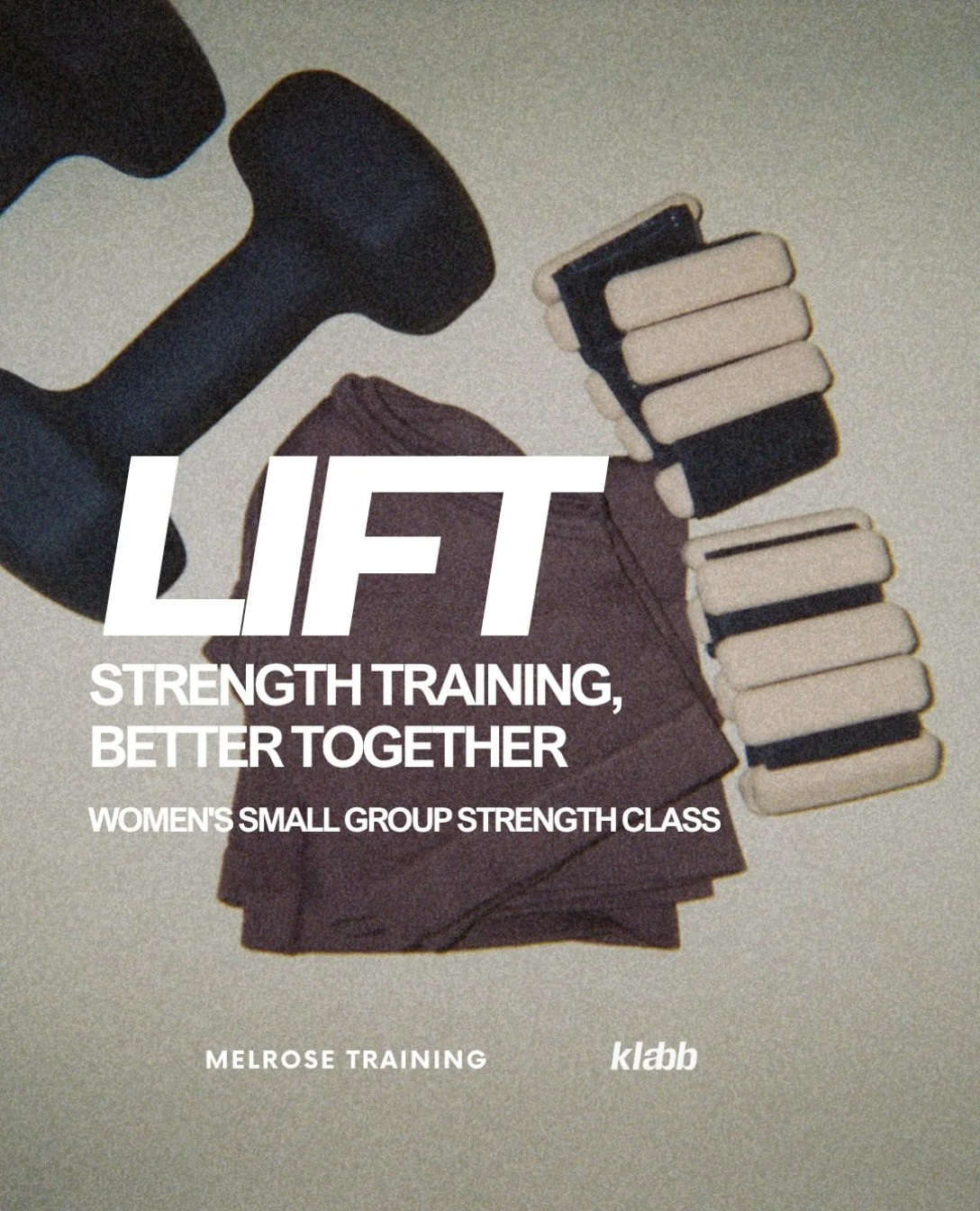 NEW DATES NOW ADDED // your Wednesday night plans could use a little LIFT 👯&zwj;♀️

If you&rsquo;ve been wanting to lift weights more consistently but don&rsquo;t love figuring out your own workouts, this one&rsquo;s for you.

50 minutes of full-bod
