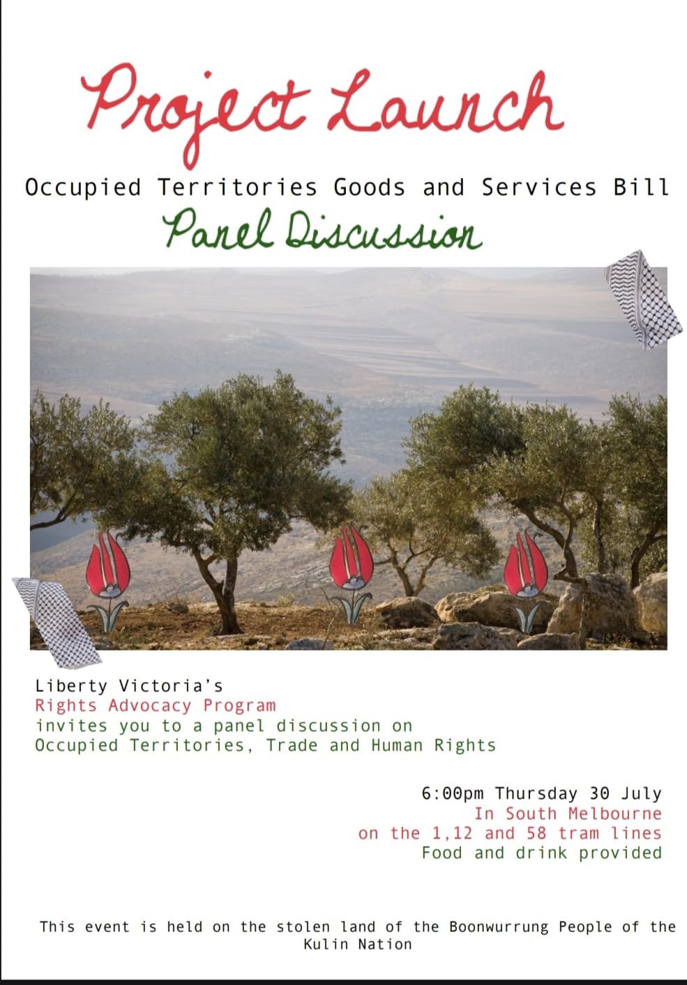 Rights Advocacy Project - Occupied Territories Bill project launch