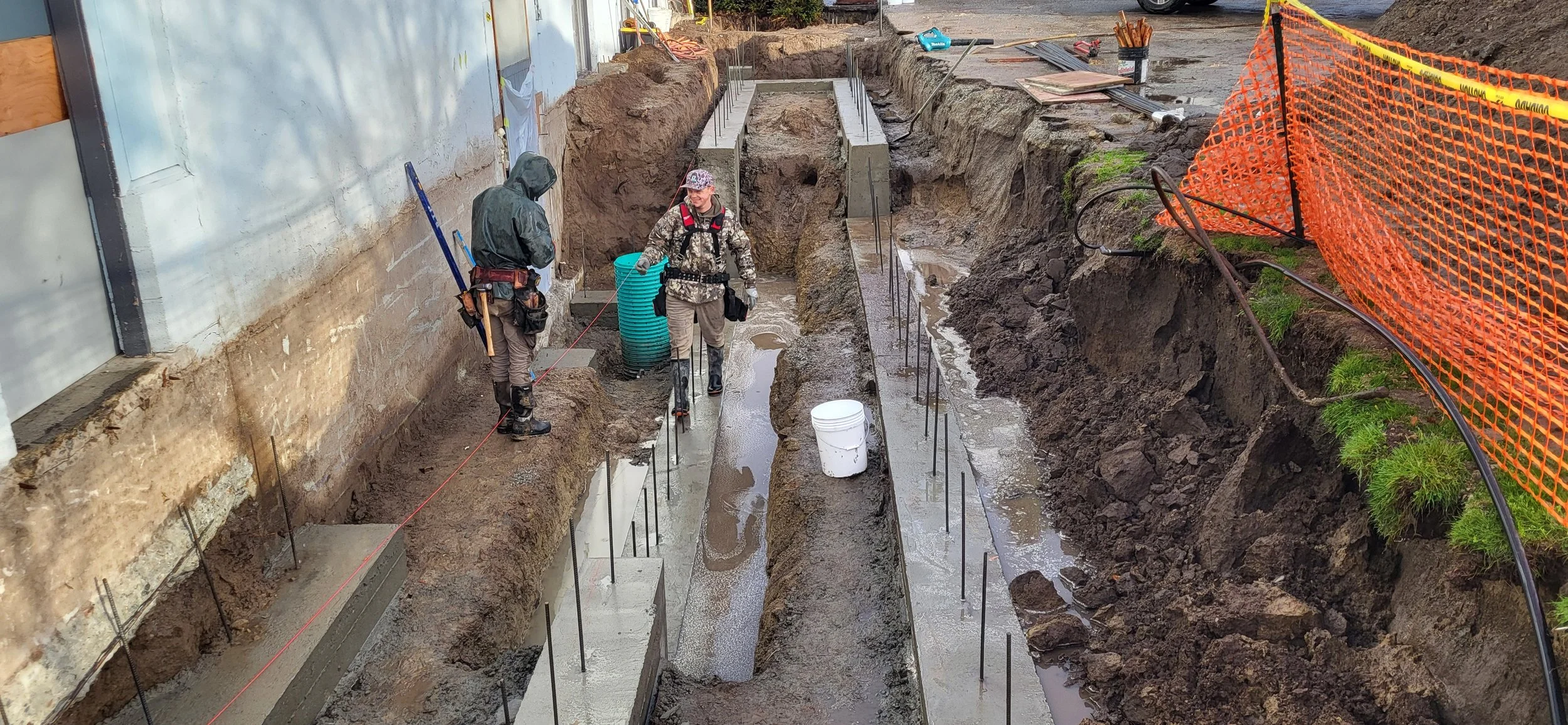 Footings-Concrete poured-12-10-25