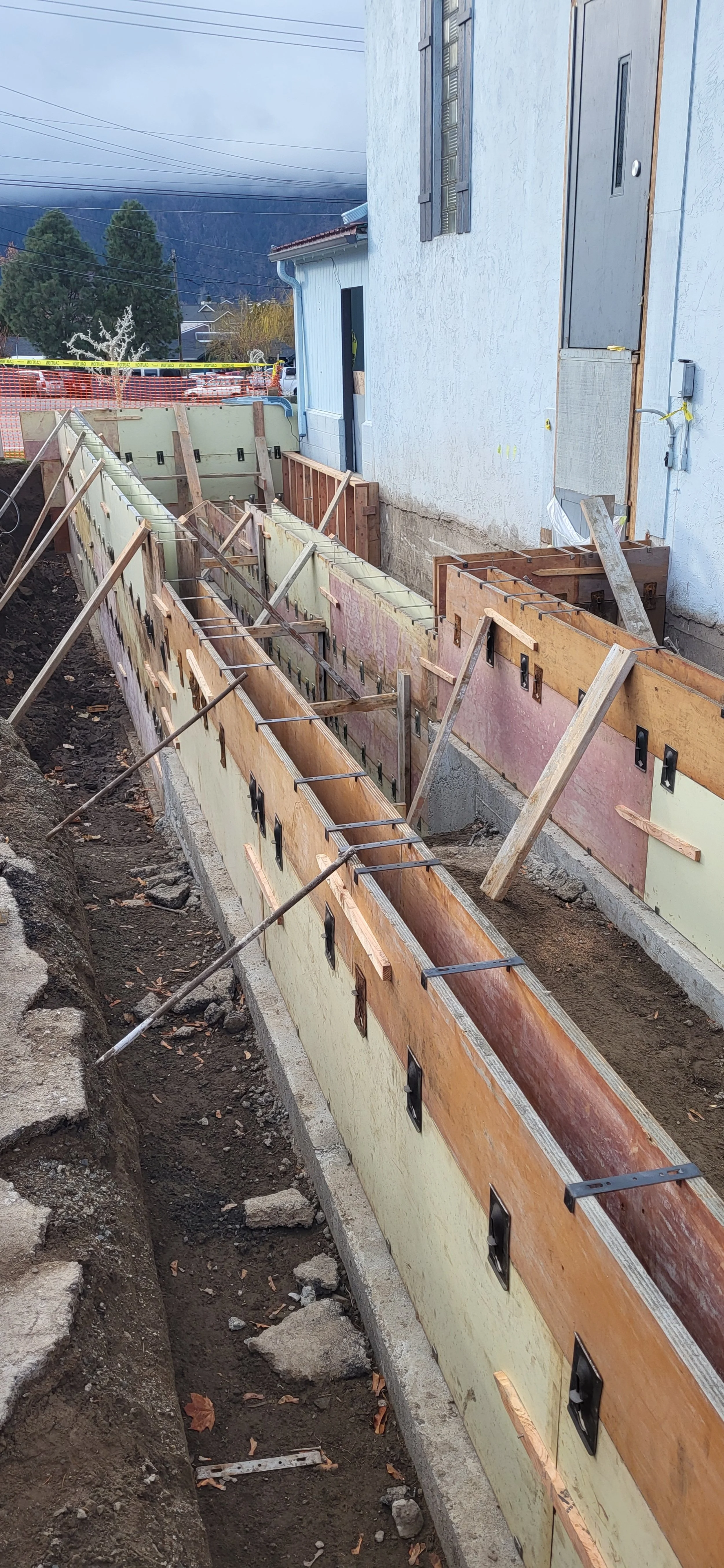 Forms are ready for concrete! 12-14-25
