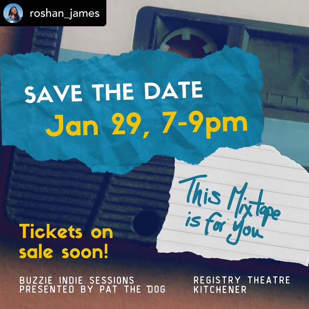 BEYOND grateful @roshan_james ❤️❤️ 

I cannot wait for this event. 

Posted @withregram &bull; @roshan_james A bunch of us are doing a thing at the @registrytheatre on Jan 29th, and we need you there! This is our way of bringing some warmth and commu