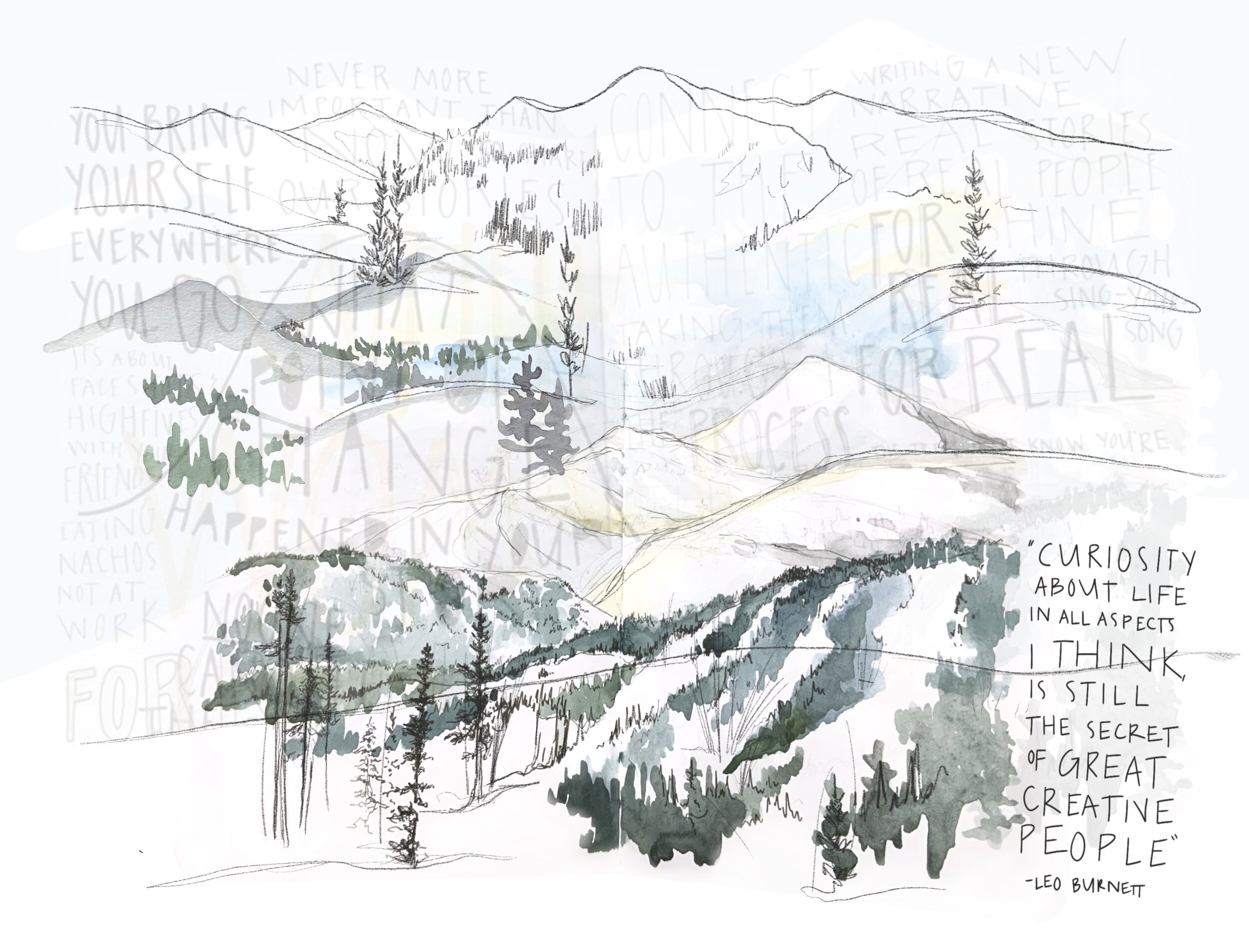 winter 2019 - layered landscape.