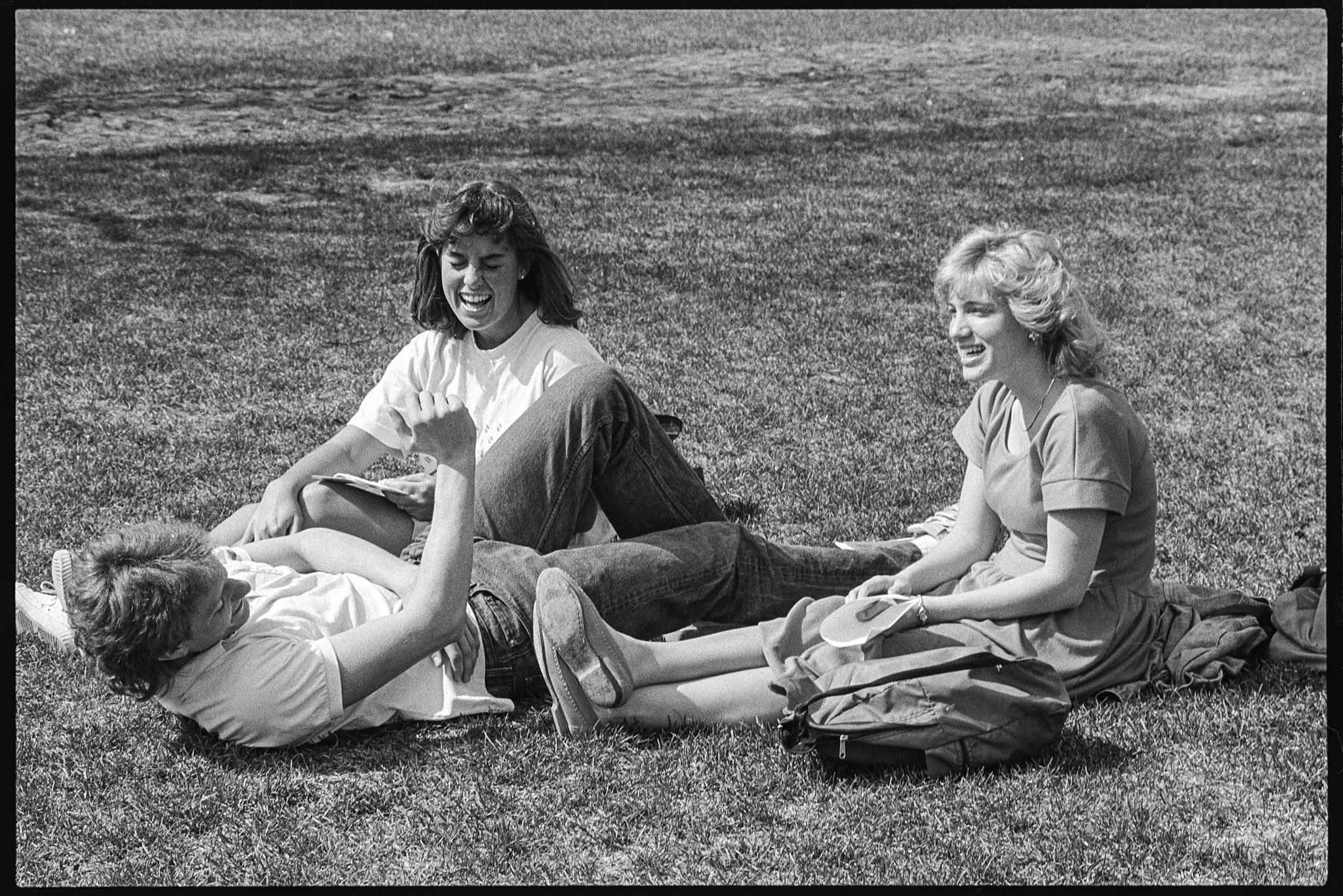 Outdoor Spring candids, March 31, 1986